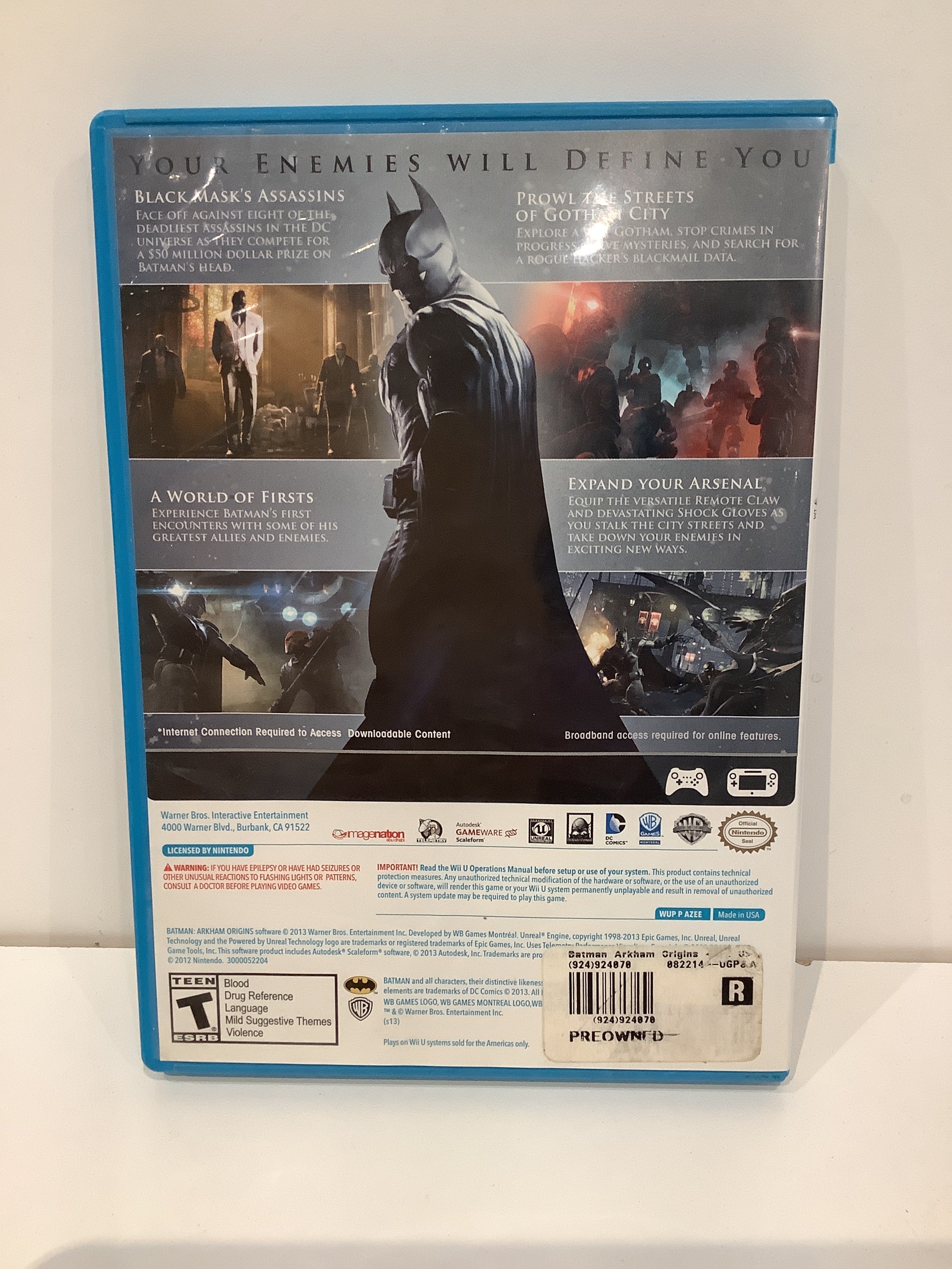 Batman: Arkham Origins - Wii U - Image 2