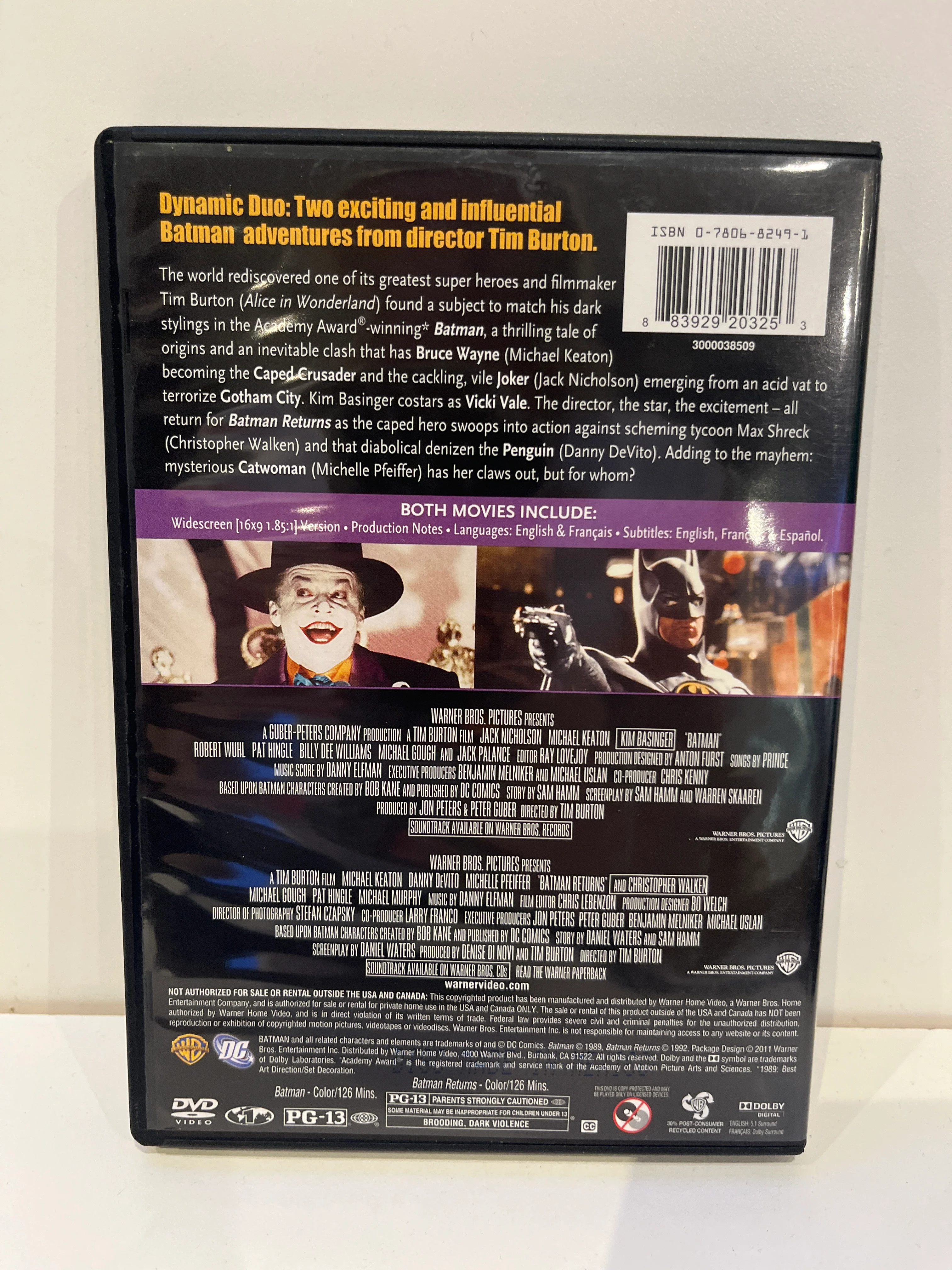 Batman / Batman Returns - DVD - Image 2