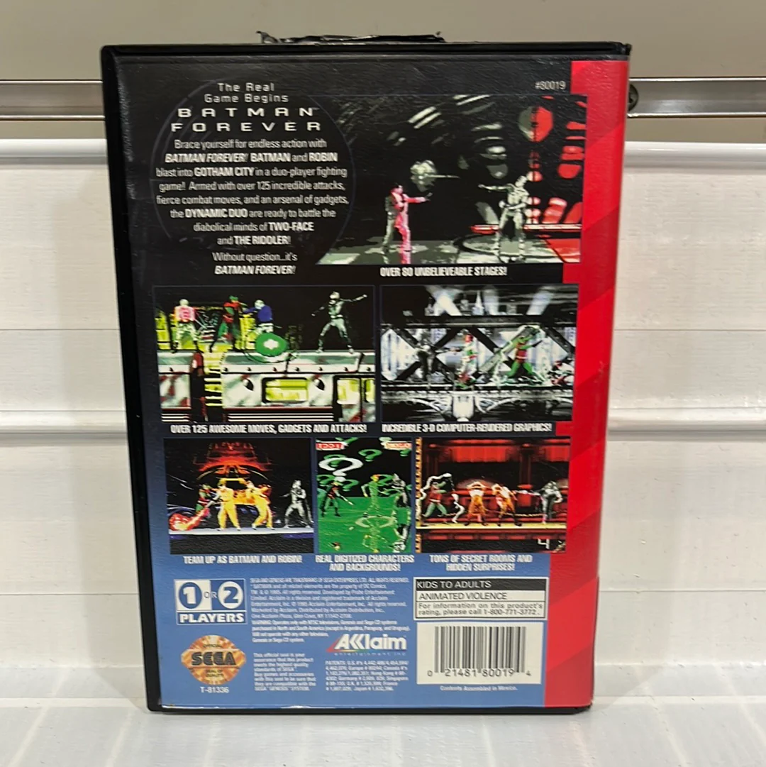 Batman Forever - Sega Genesis - Image 2
