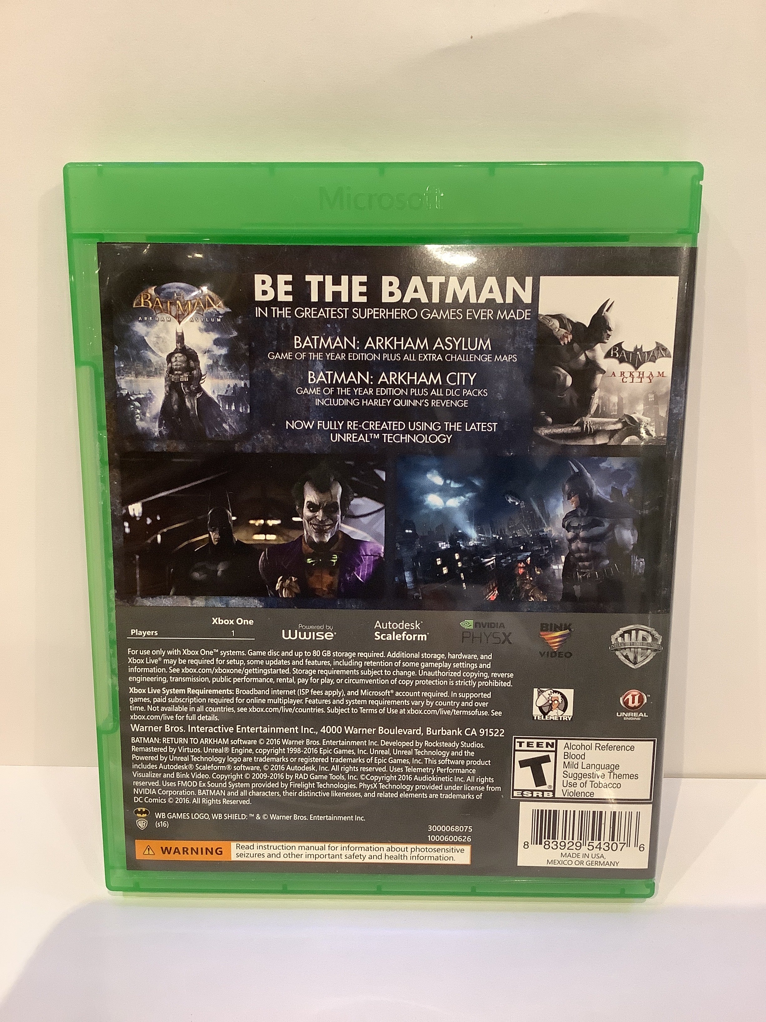 Batman: Return to Arkham - Xbox One - Image 2