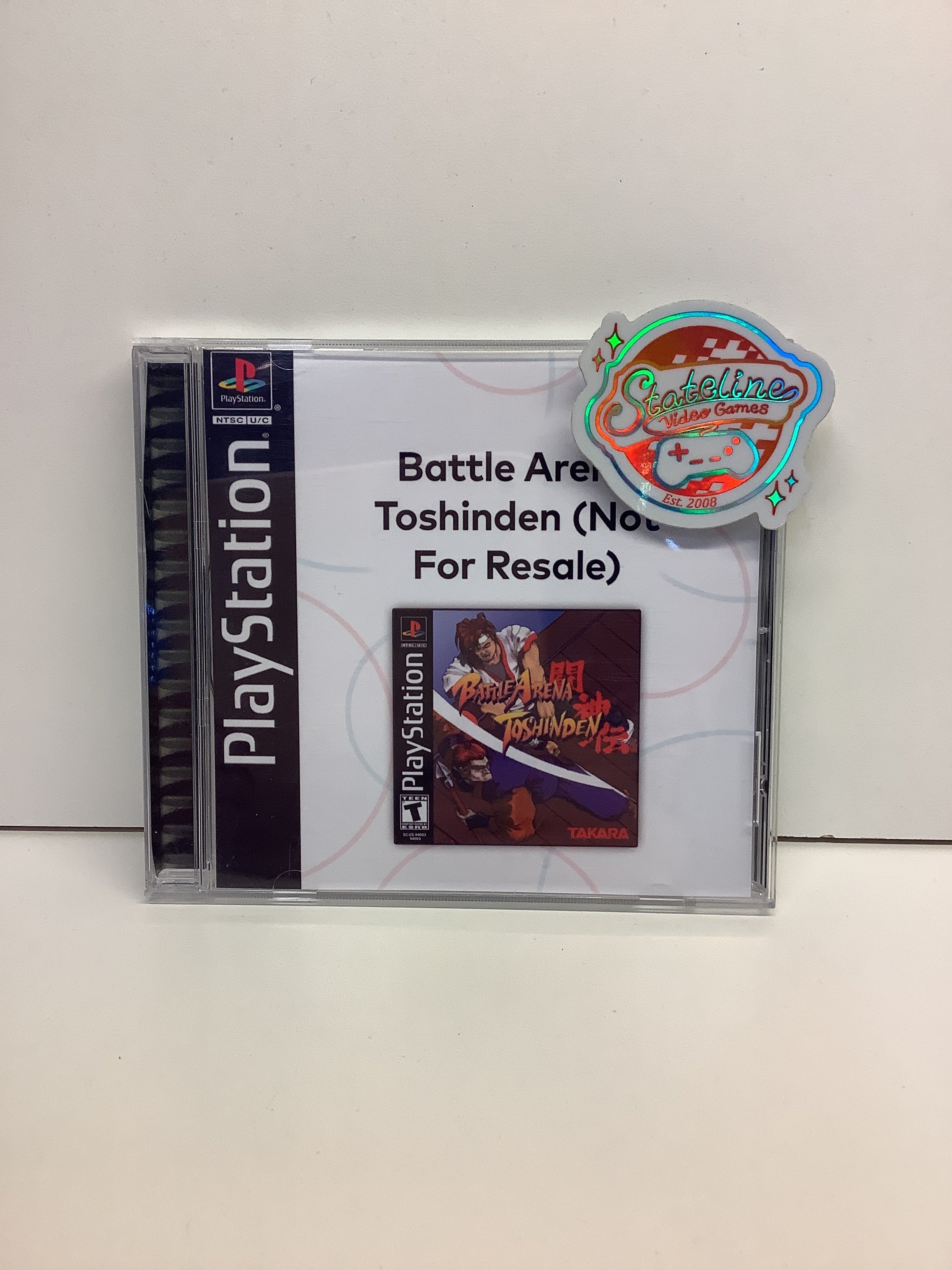 Battle Arena Toshinden [Not for Resale] - Playstation