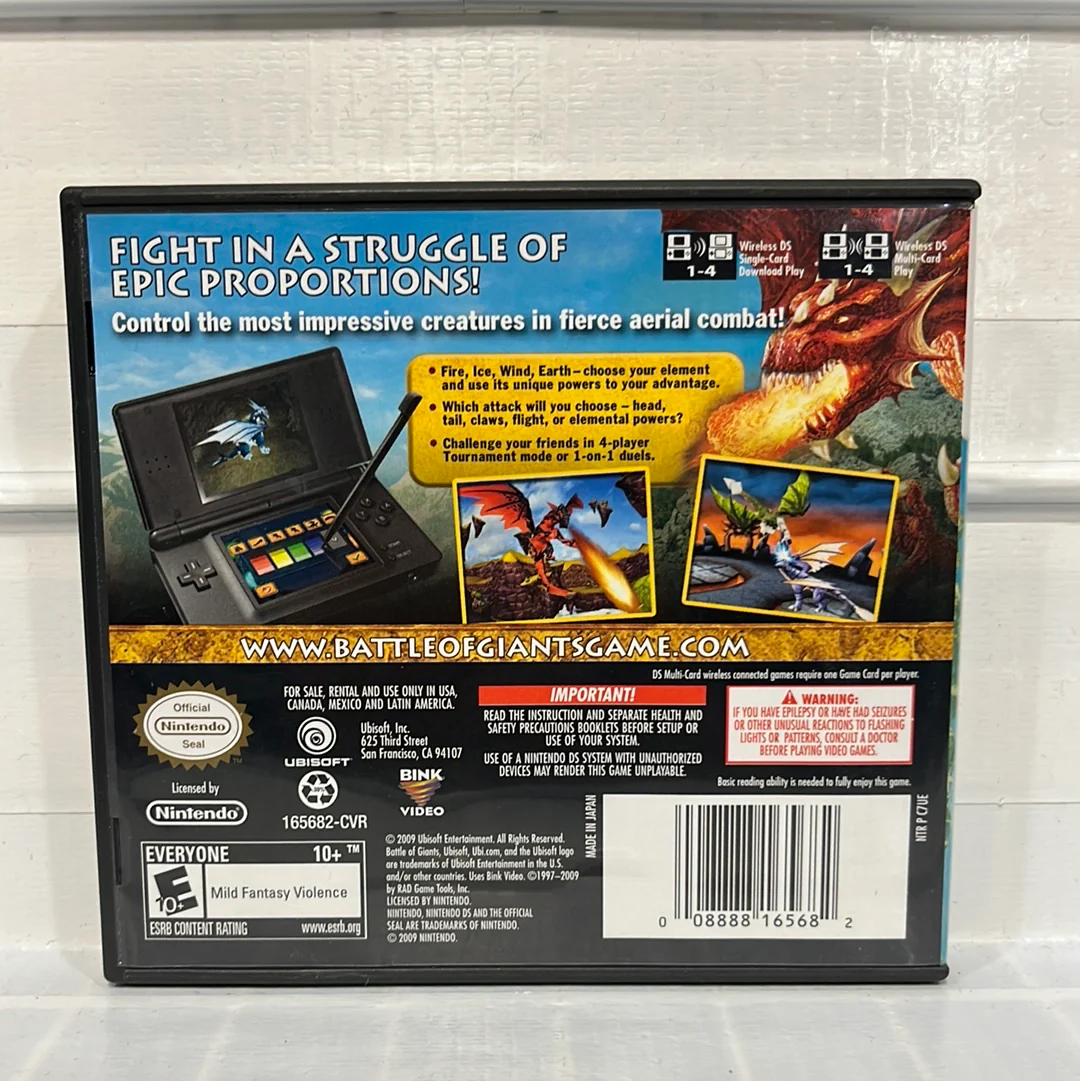Battle of Giants: Dragons - Nintendo DS - Image 2