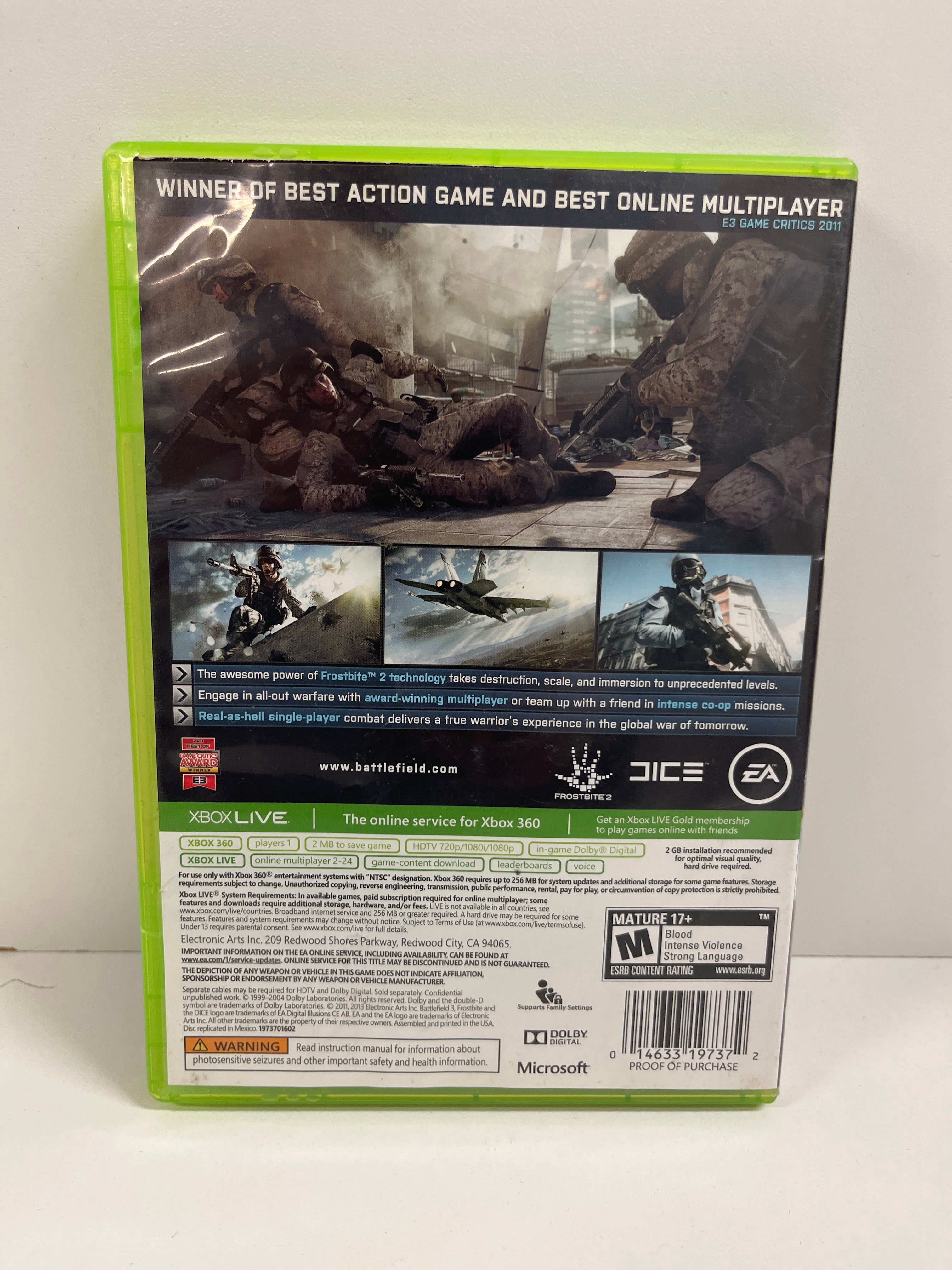 Battlefield 3 [Platinum Hits] - Xbox 360 - Image 2