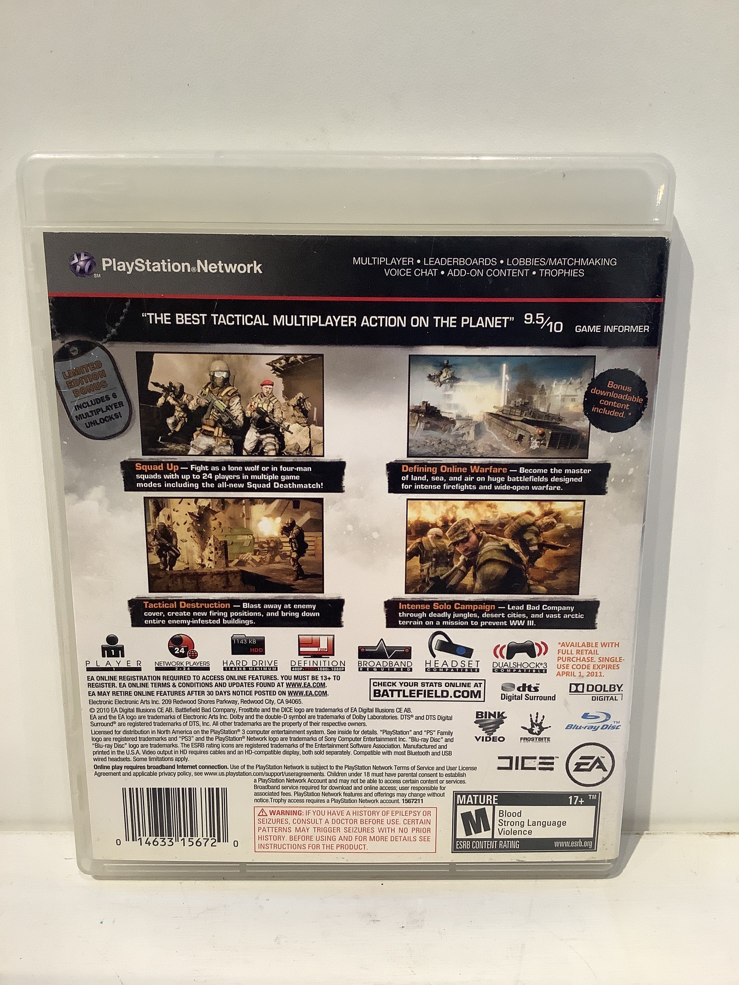 Battlefield: Bad Company 2 [Limited Edition] - Playstation 3 - Image 2