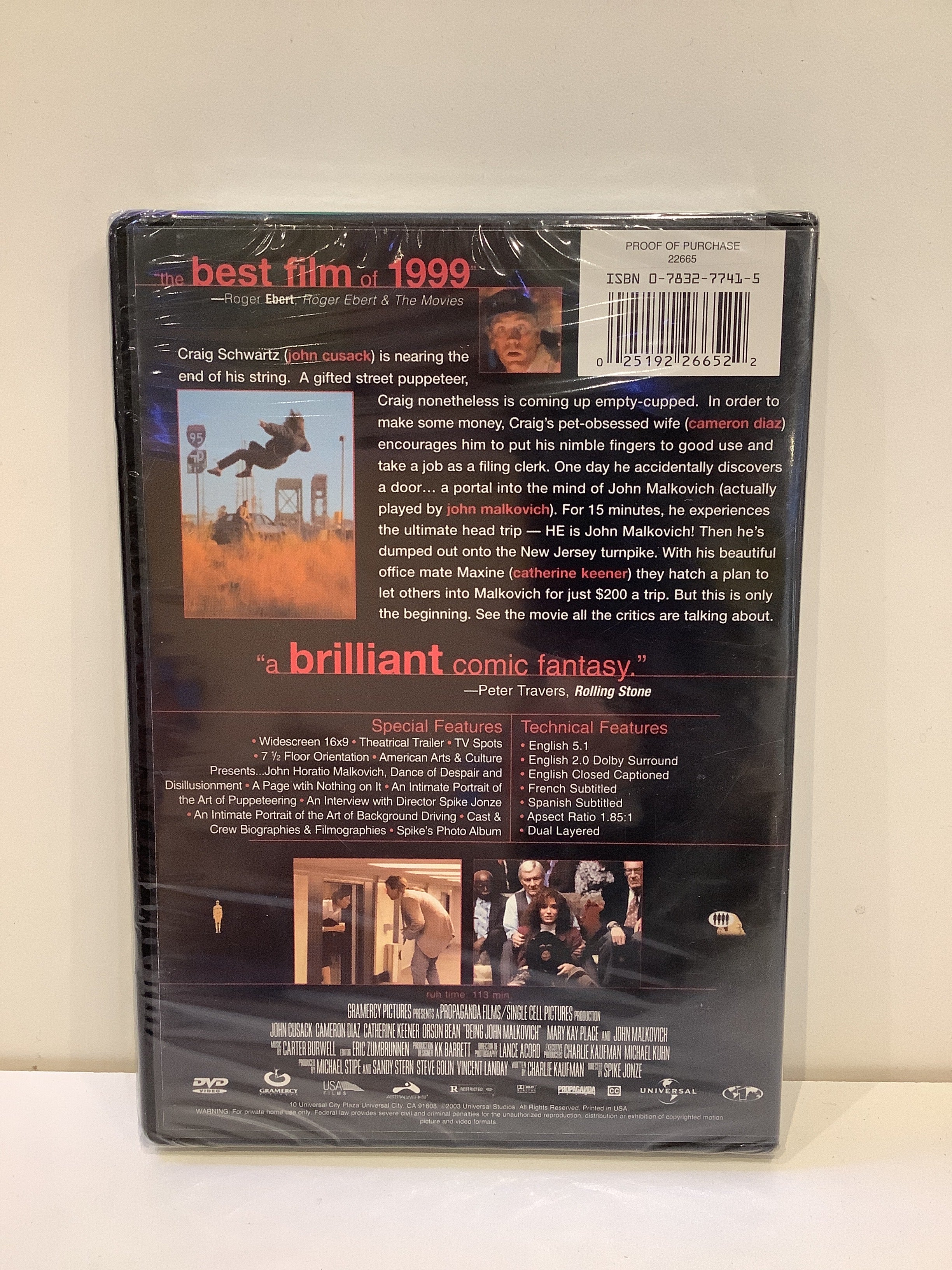 Being John Malkovich - DVD - Image 2