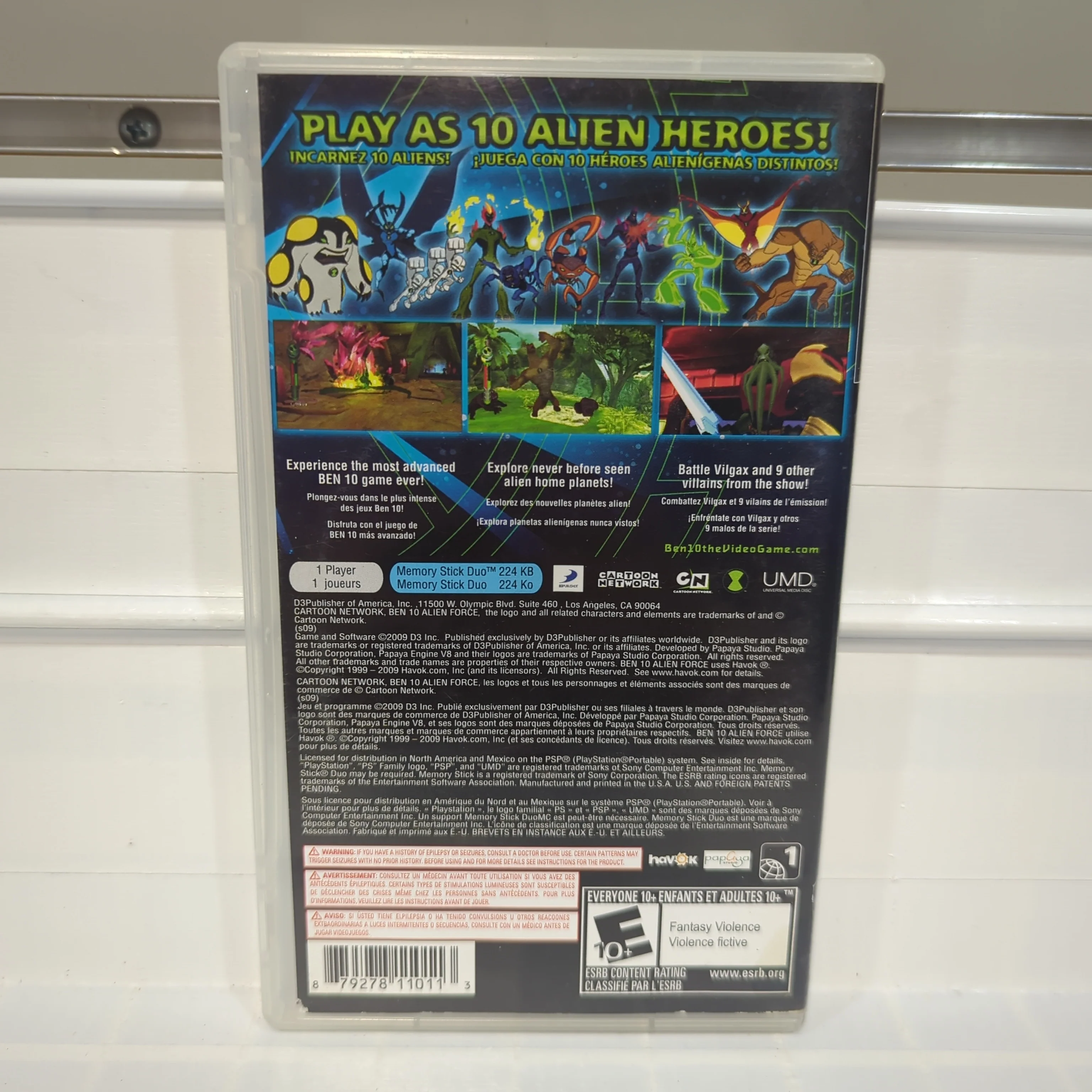 Ben 10: Alien Force: Vilgax Attacks - PSP - Image 2