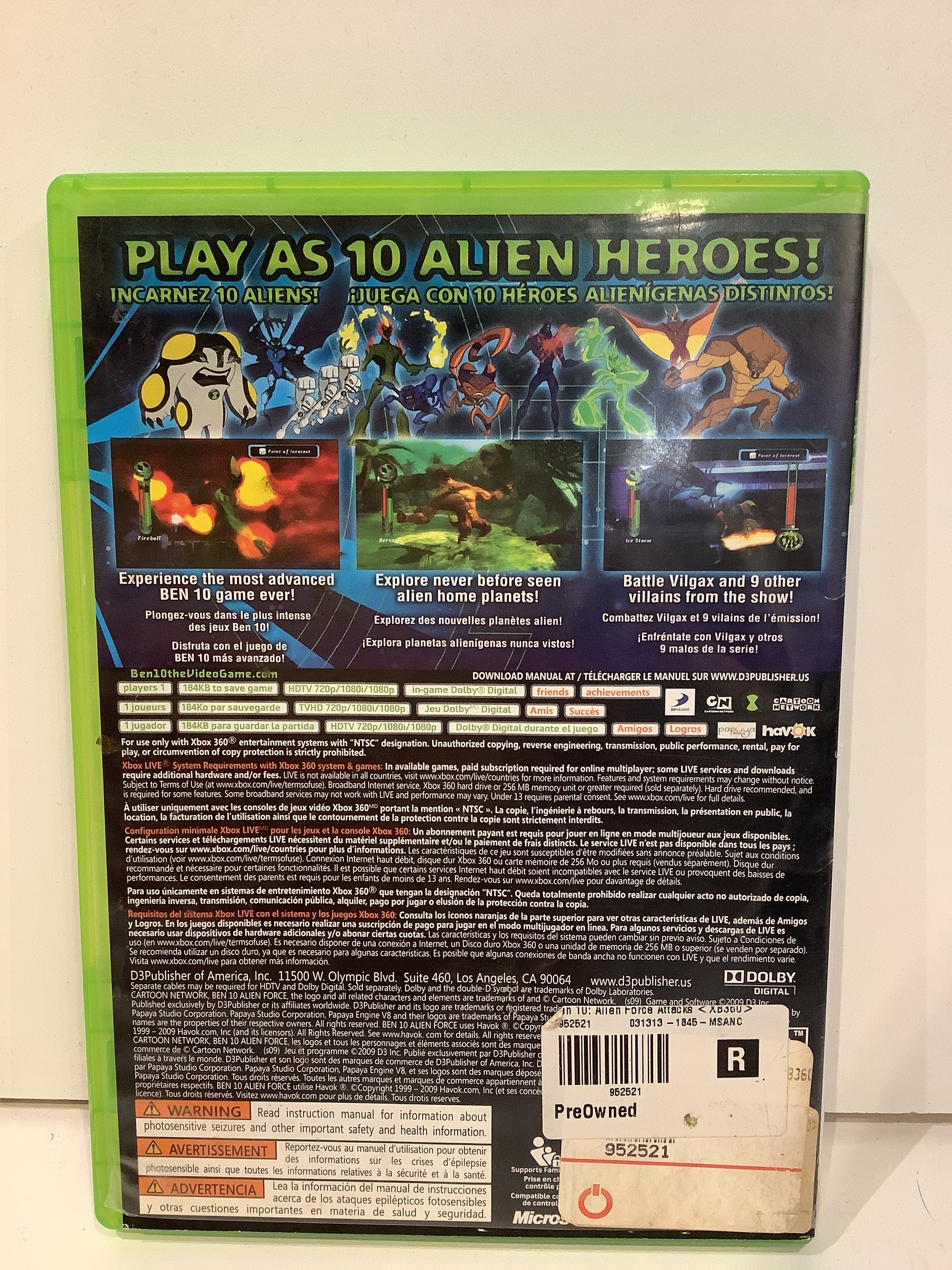 Ben 10: Alien Force: Vilgax Attacks - Xbox 360 - Image 2
