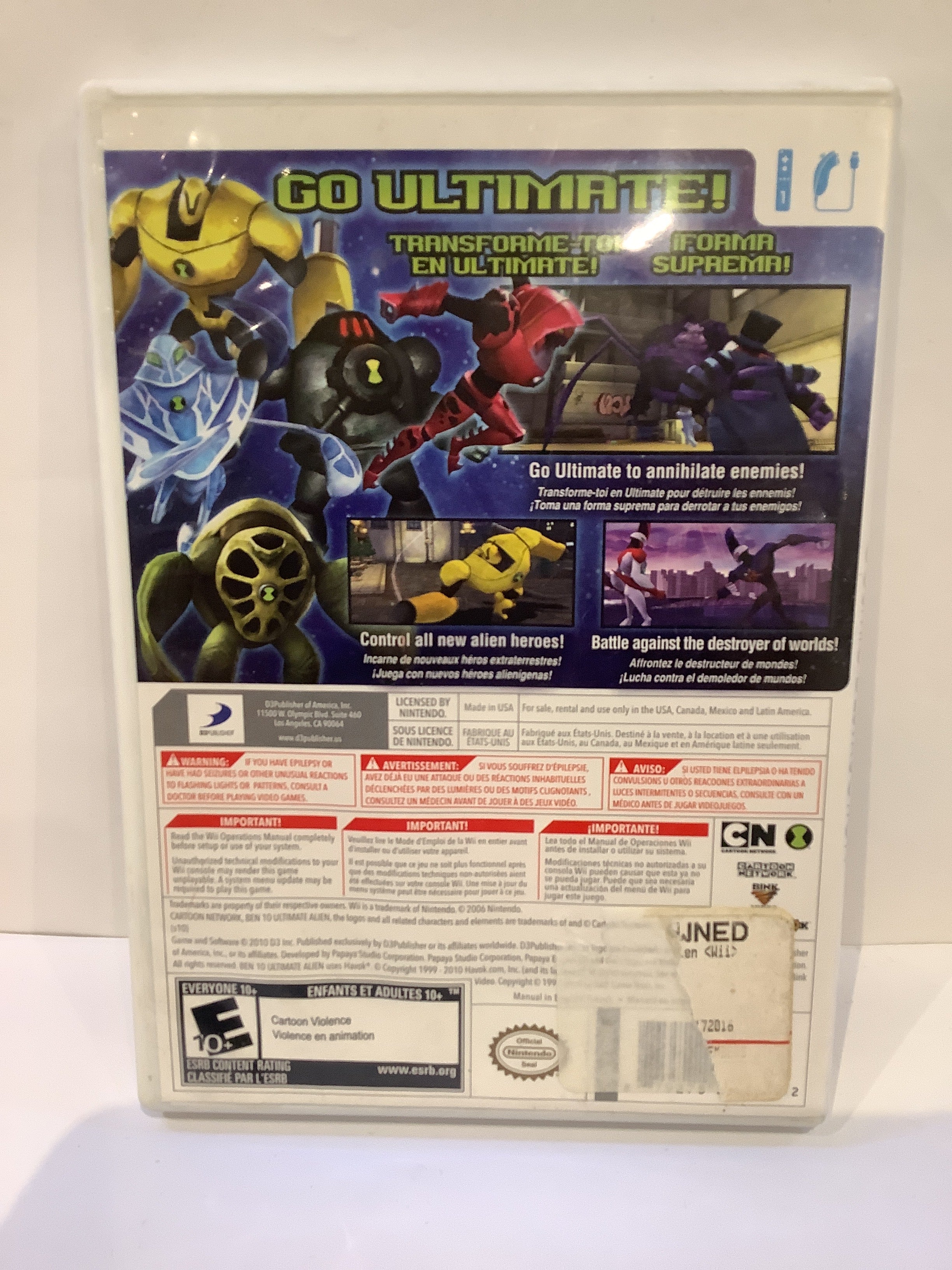 Ben 10: Ultimate Alien Cosmic Destruction - Wii - Image 2