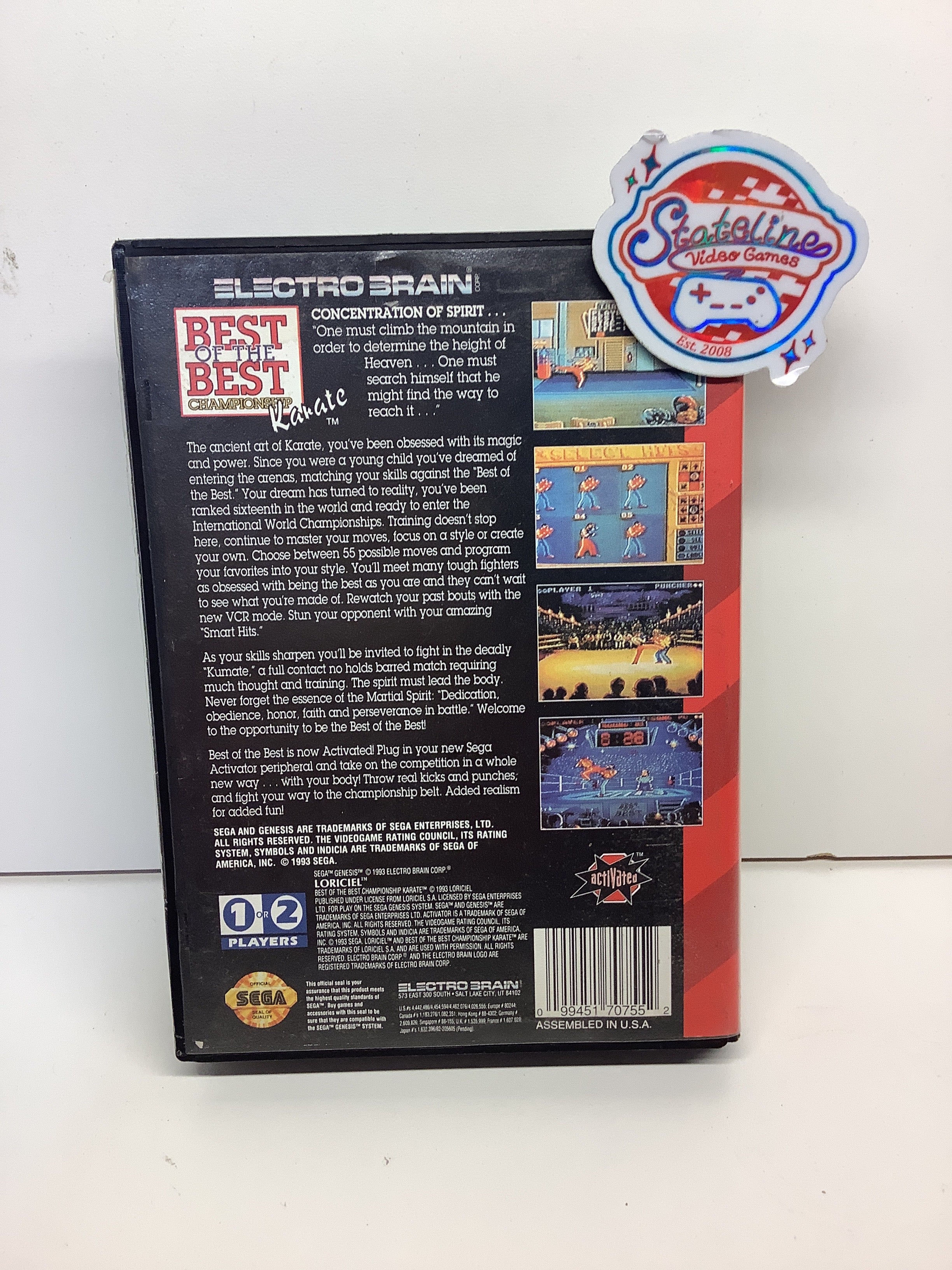 Best of the Best Championship Karate - Sega Genesis - Image 2