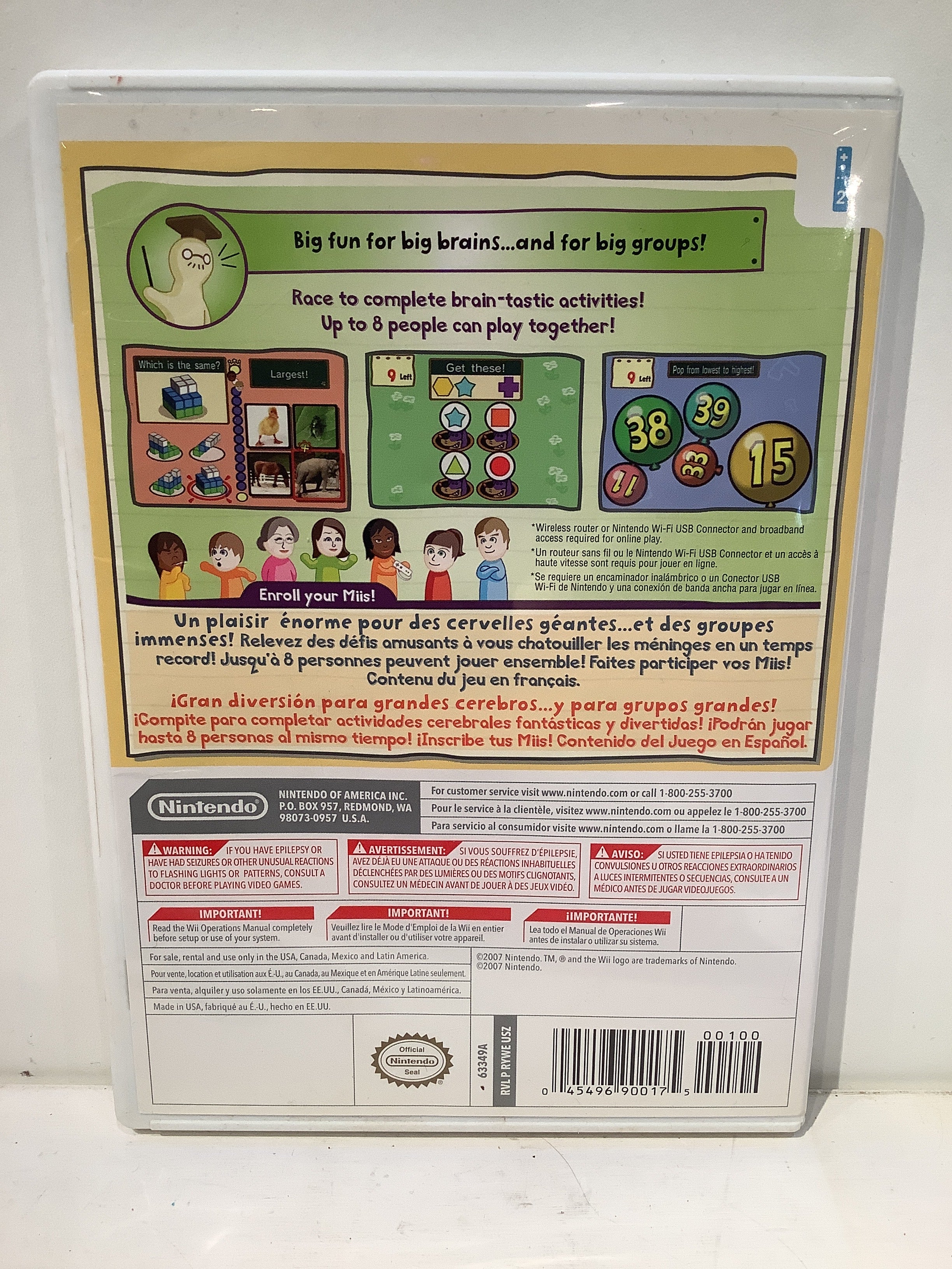Big Brain Academy Wii Degree - Wii - Image 2