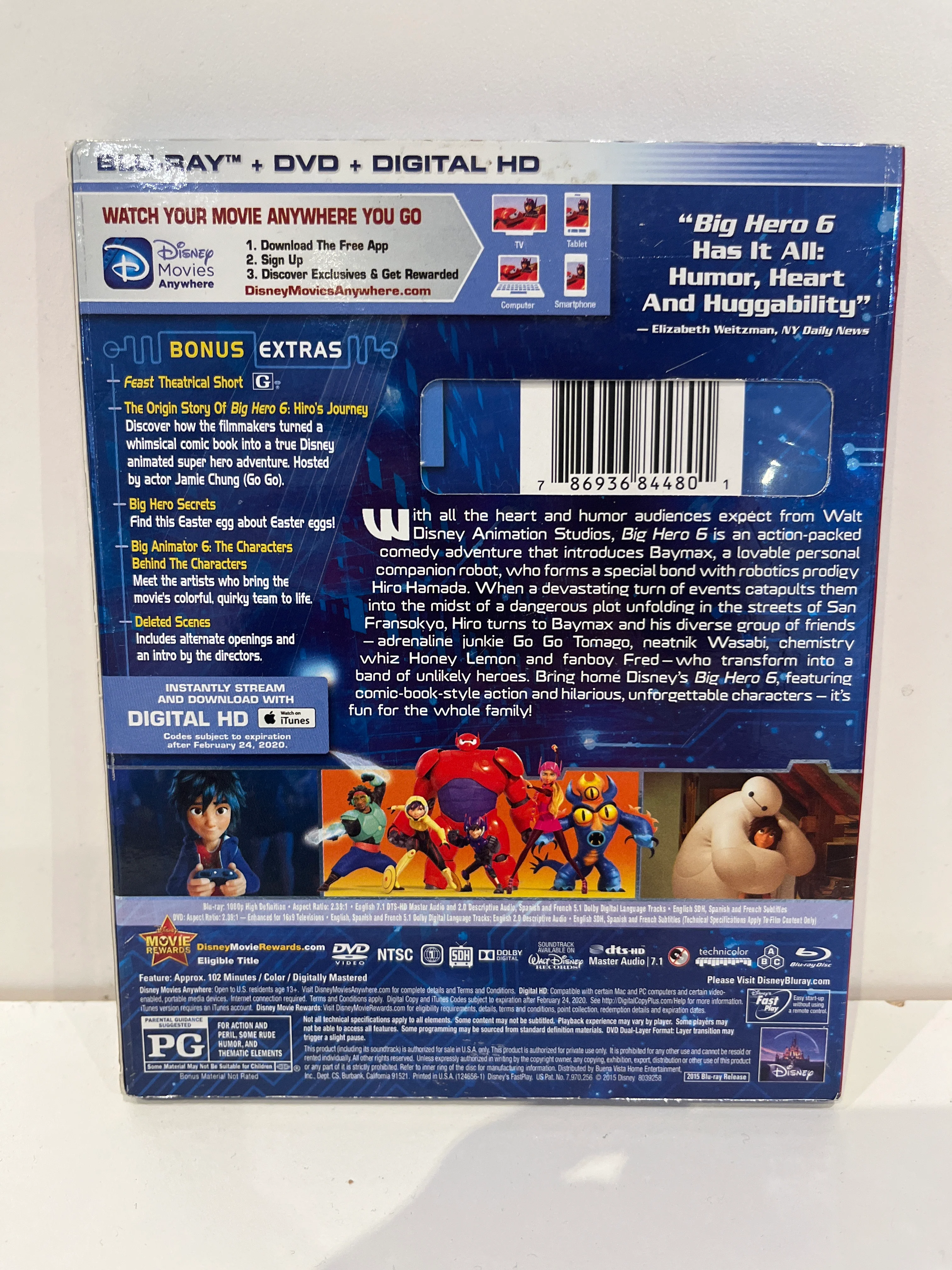 Big Hero 6 - Blu-Ray - Image 2