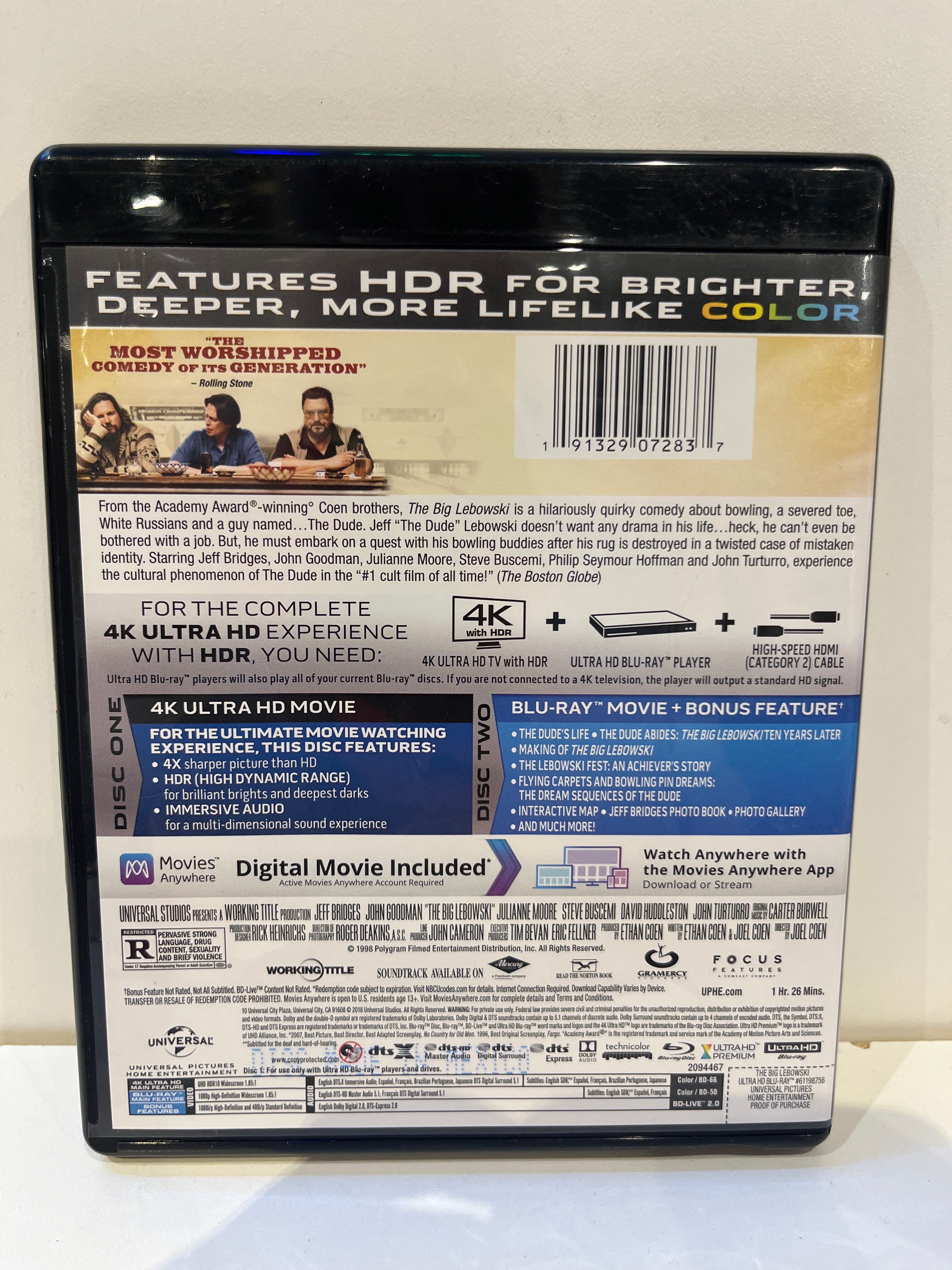Big Lebowski (20th Anniversary Edition) 4K - Blu-Ray - Image 2