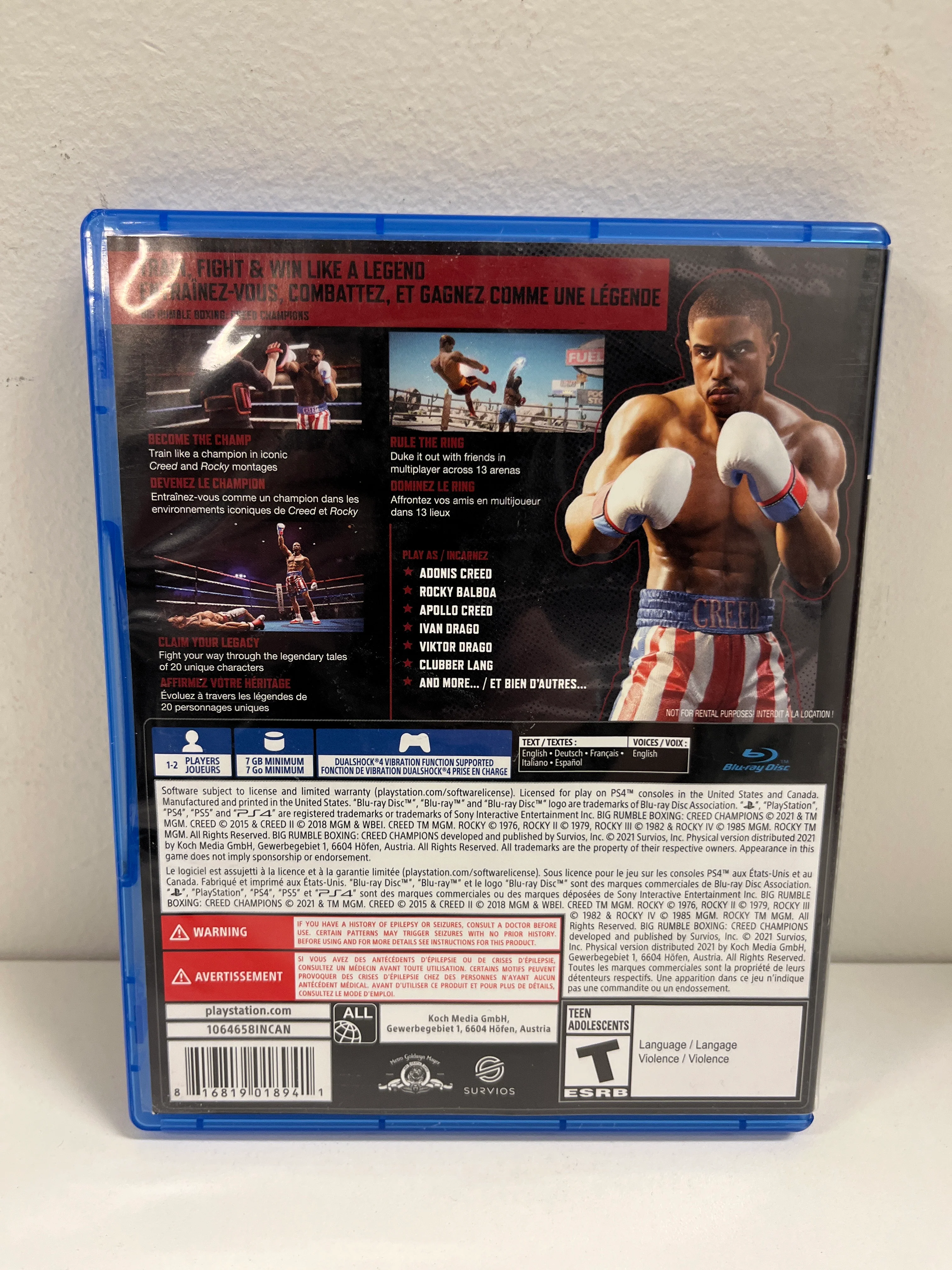 Big Rumble Boxing: Creed Champions - Playstation 4 - Image 2