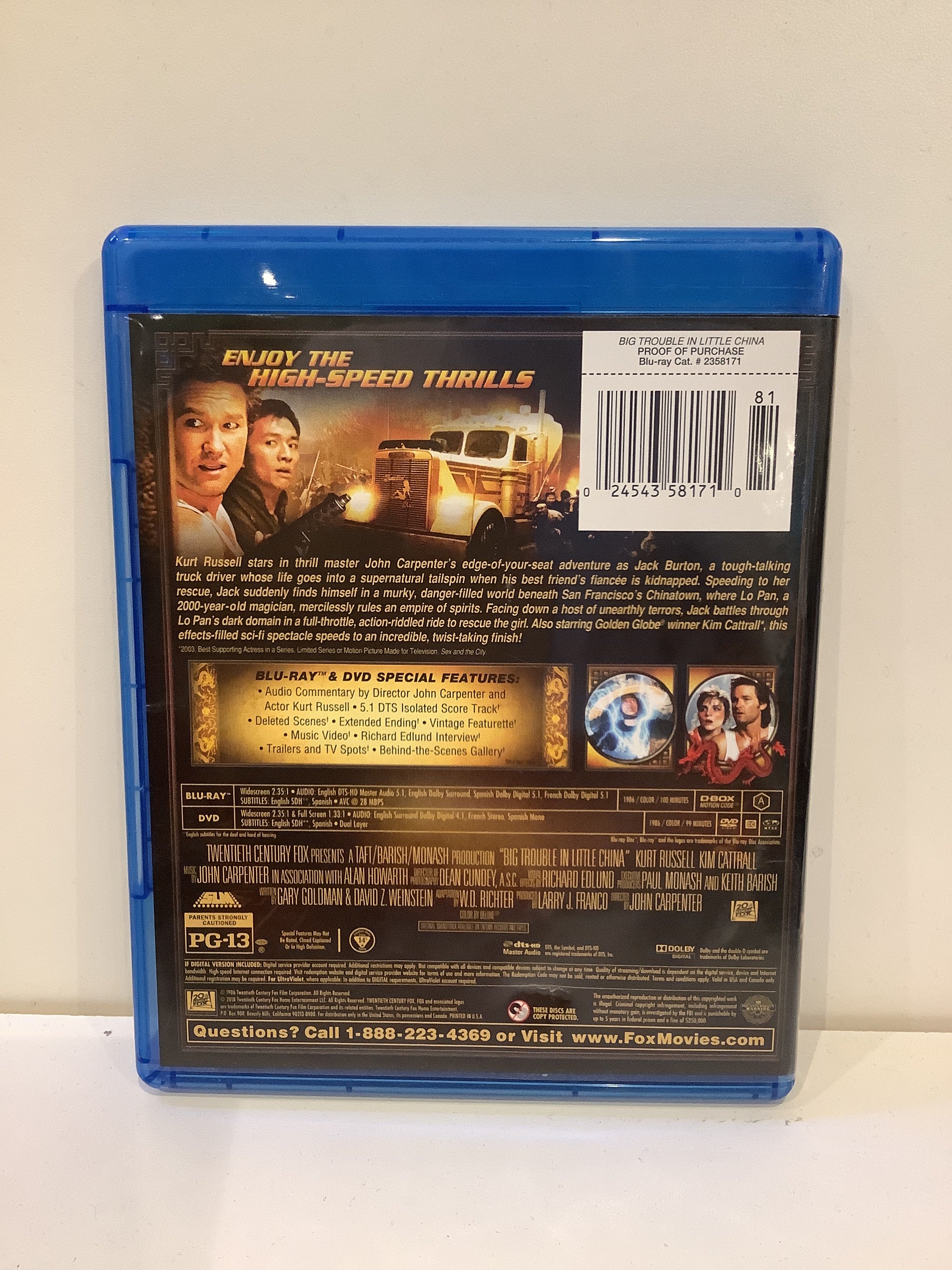 Big Trouble in Little China - Blu-Ray - Image 2
