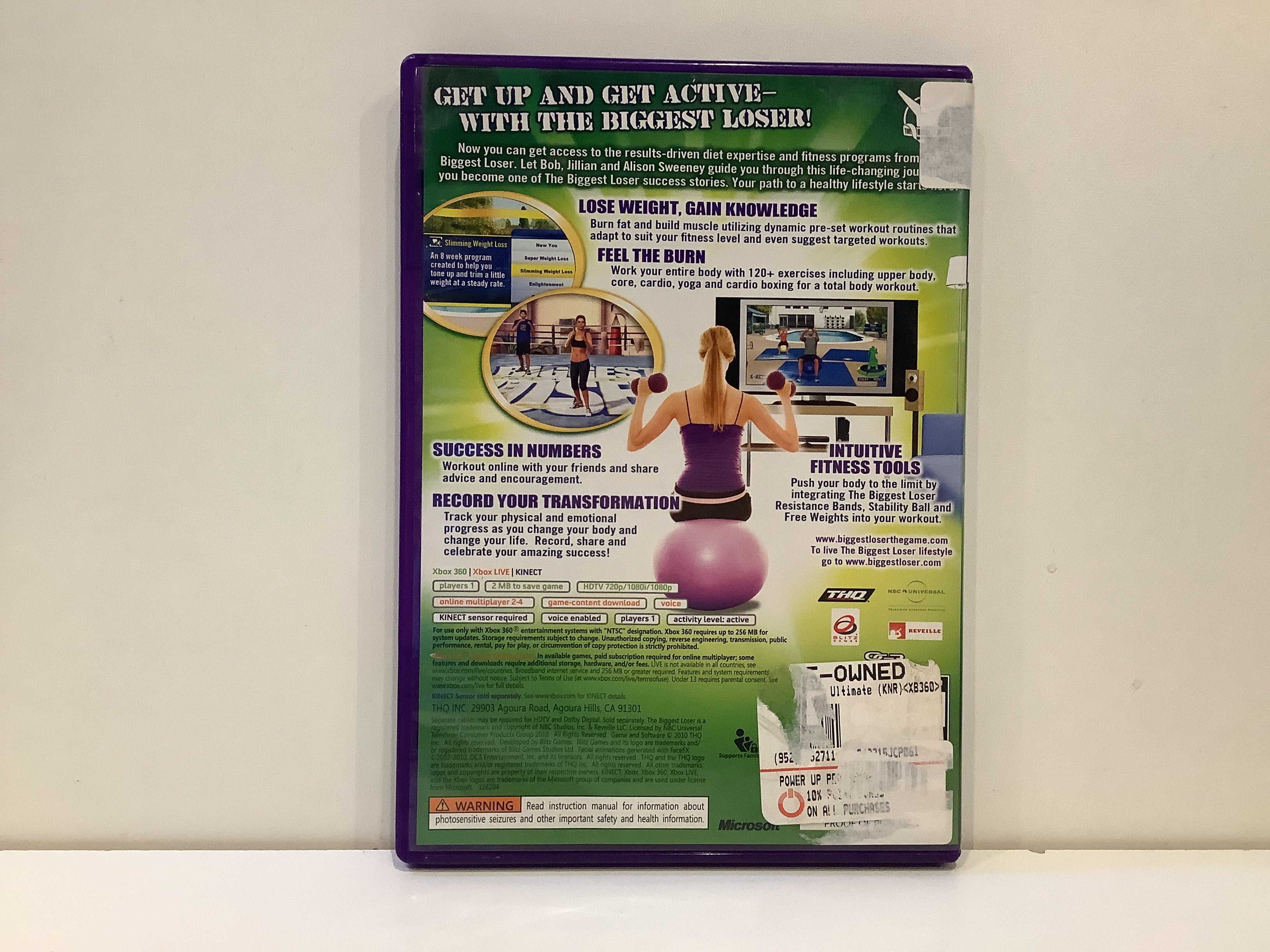 Biggest Loser: Ultimate Workout - Xbox 360 - Image 2