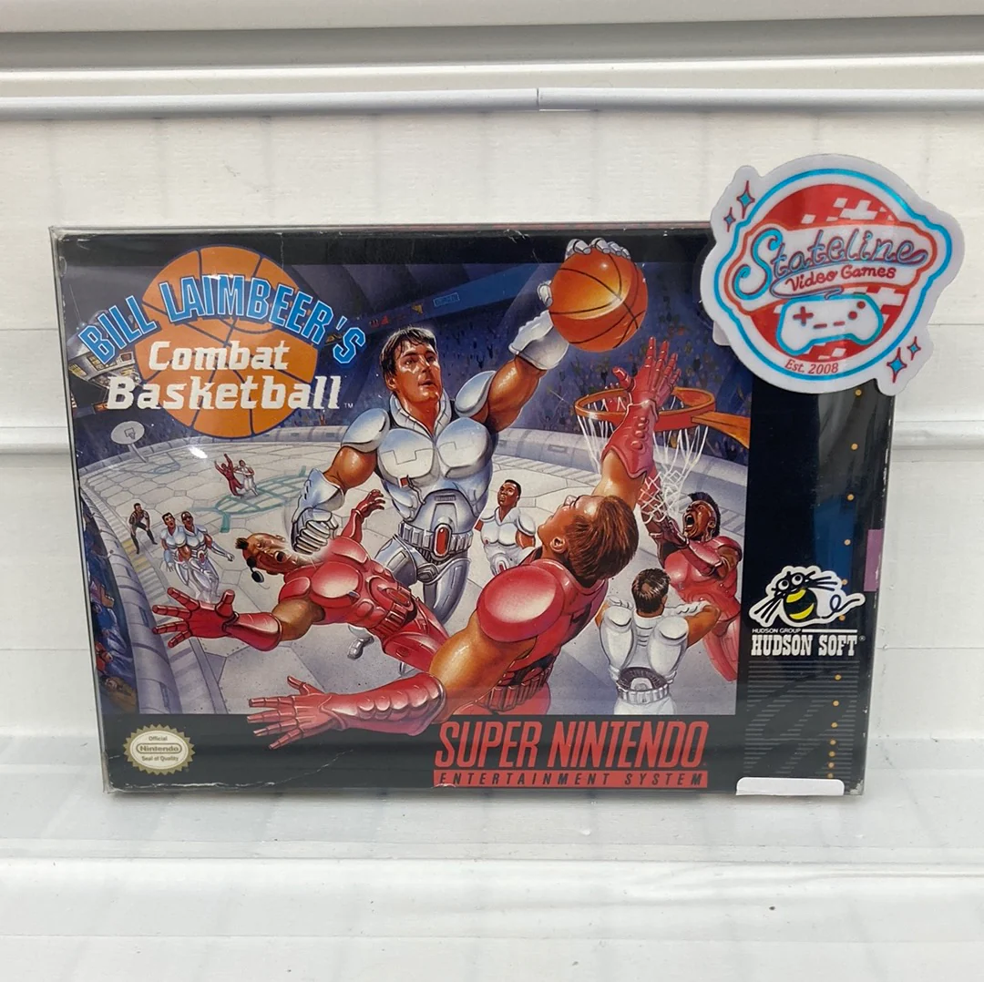 Bill Laimbeer's Combat Basketball - Super Nintendo