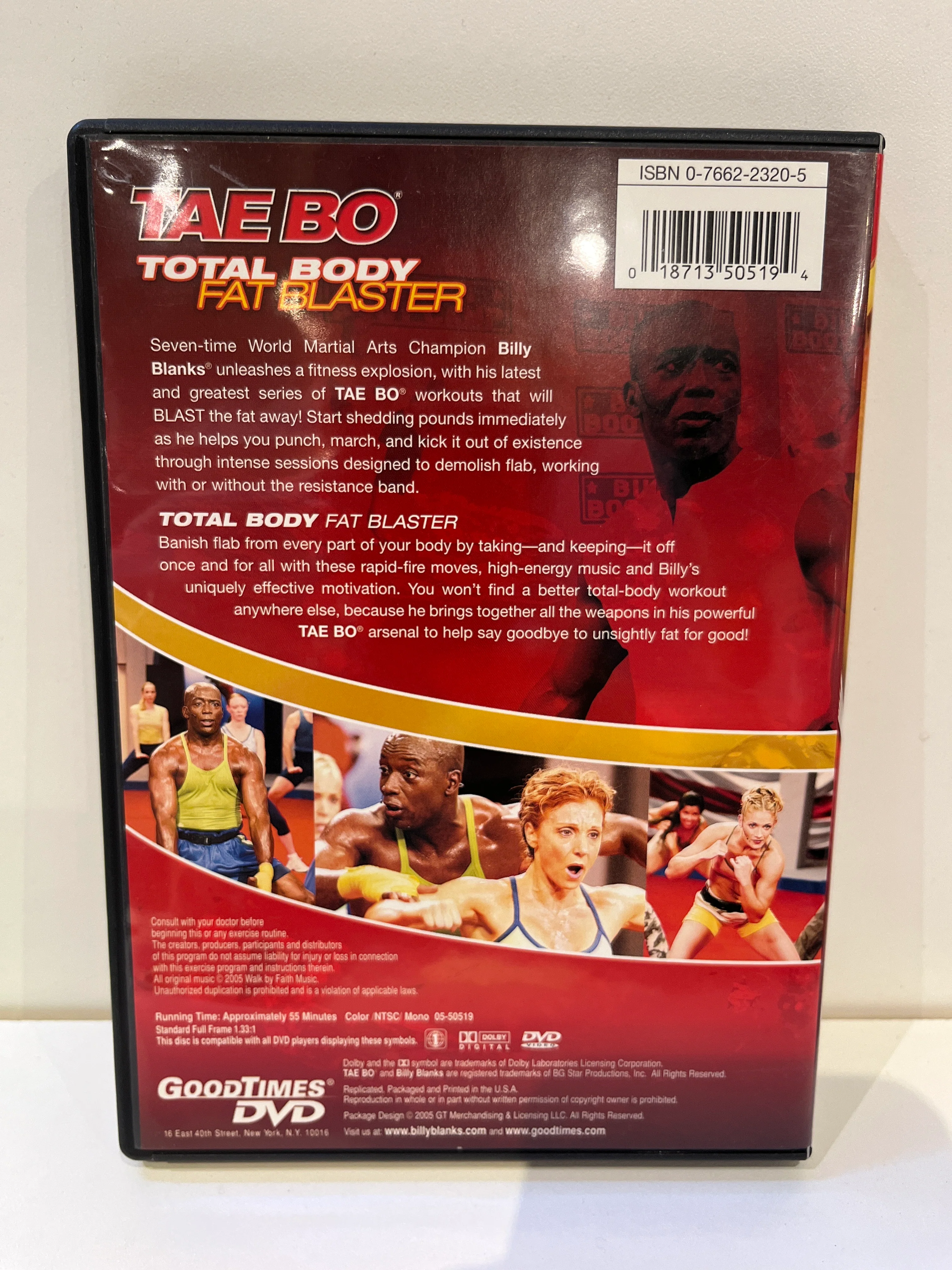 Billy Blanks' Tae Bo: Total Body Fat Blaster - DVD - Image 2