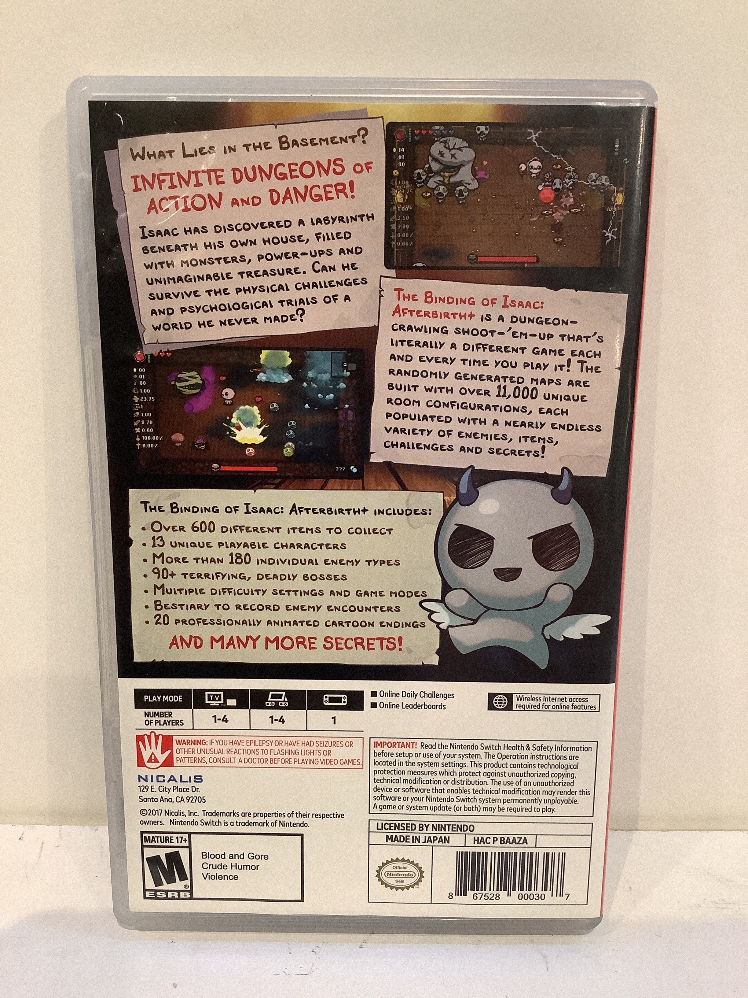 Binding of Isaac Afterbirth+ - Nintendo Switch - Image 2