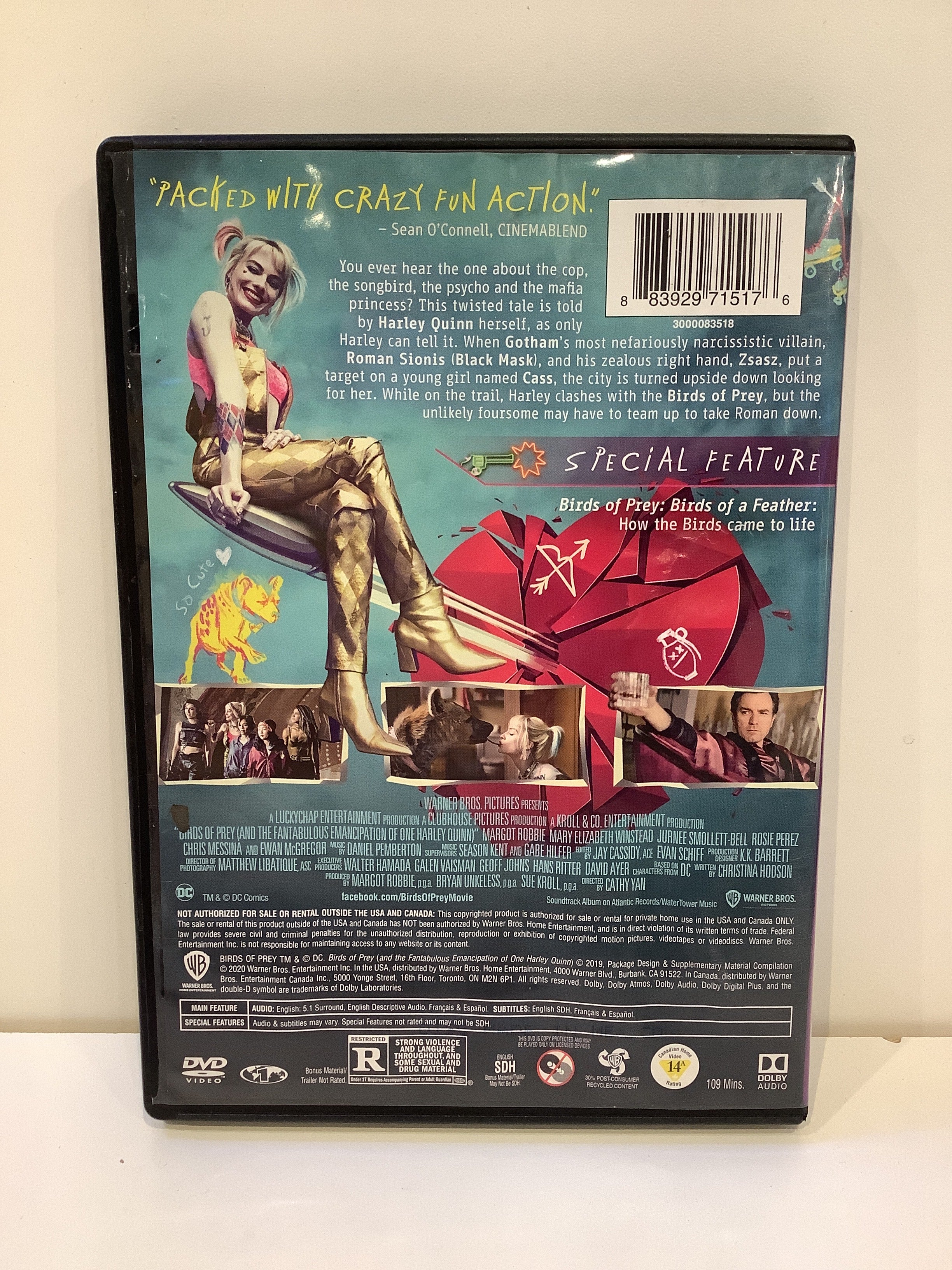 Birds of Prey and the Fantabulous Emancipation of One Harley Quinn - DVD - Image 2