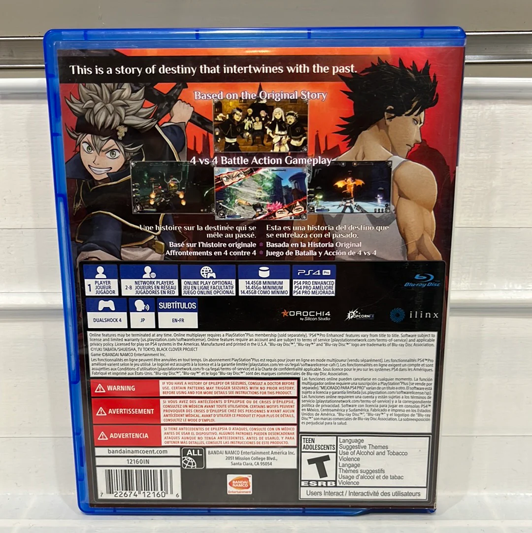 Black Clover: Quartet Knights - Playstation 4 - Image 2