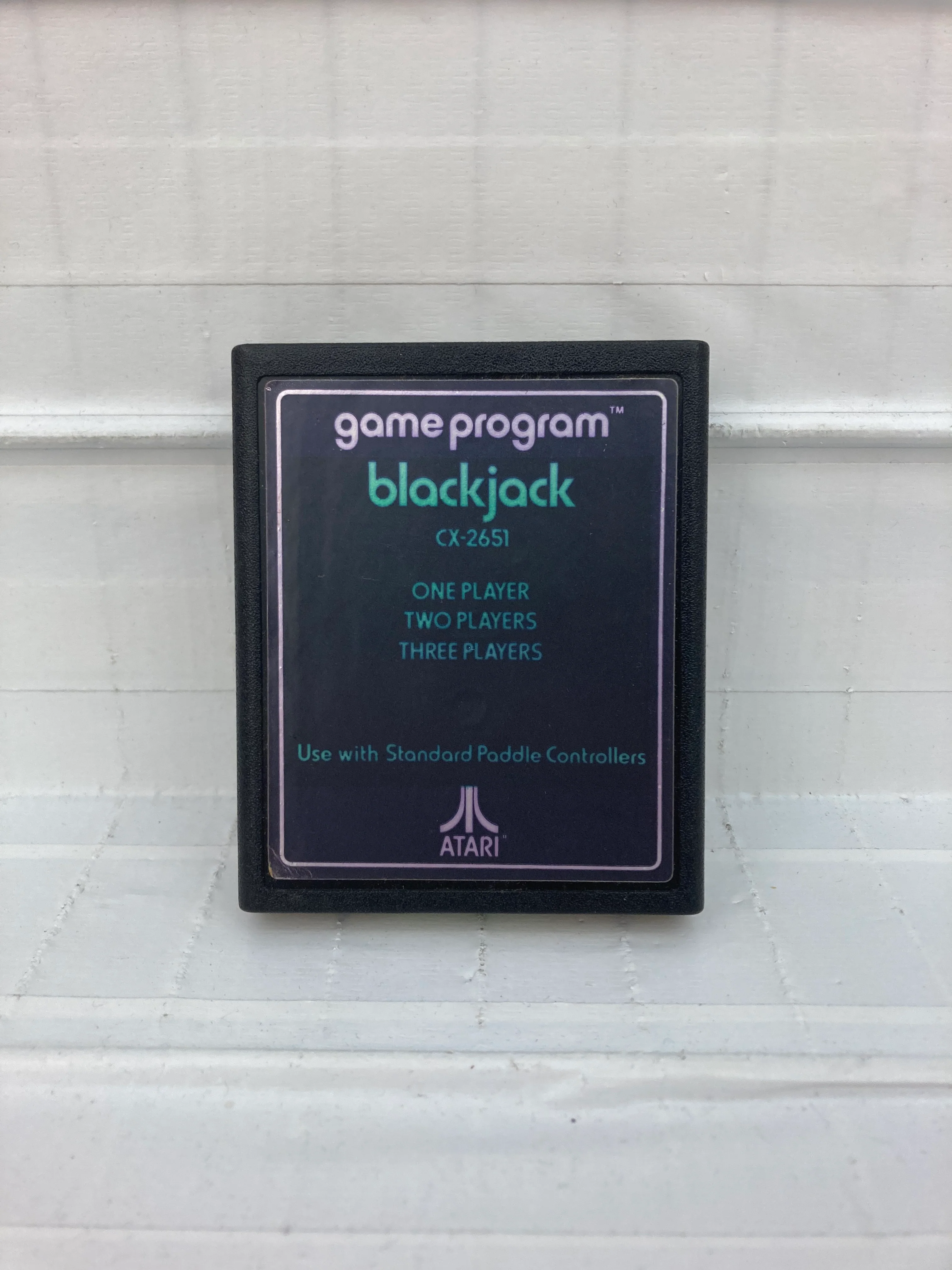 Blackjack [Text Label] - Atari 2600