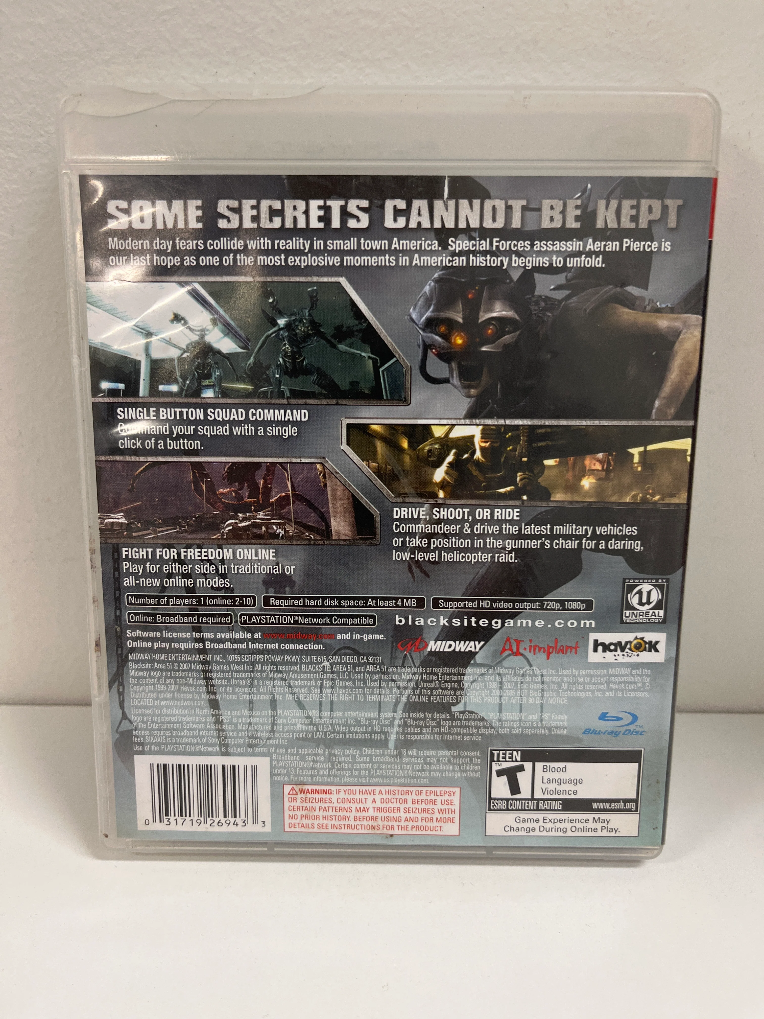 Blacksite Area 51 - Playstation 3 - Image 2