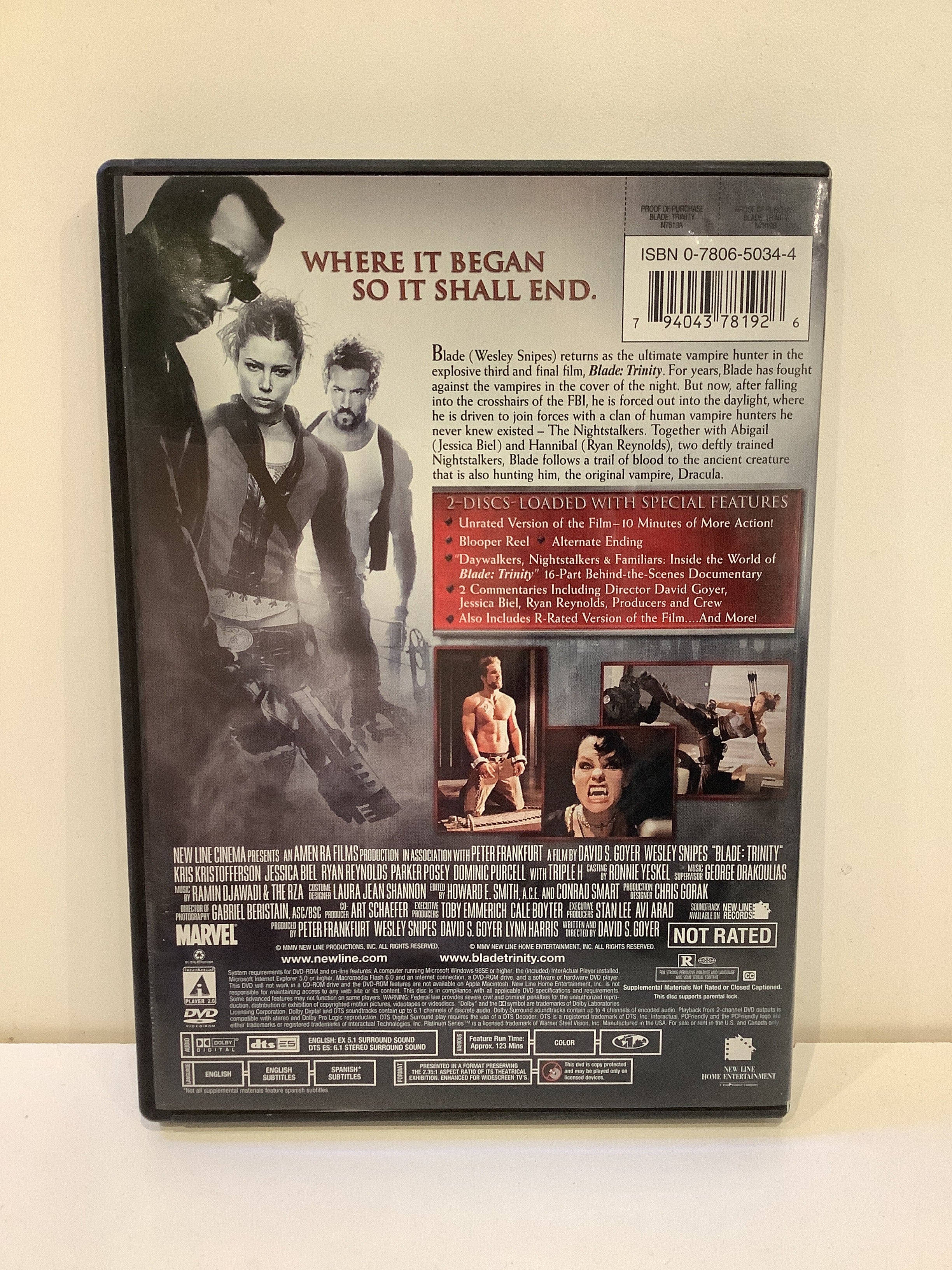 Blade Trinity (Unrated) - DVD - Image 2