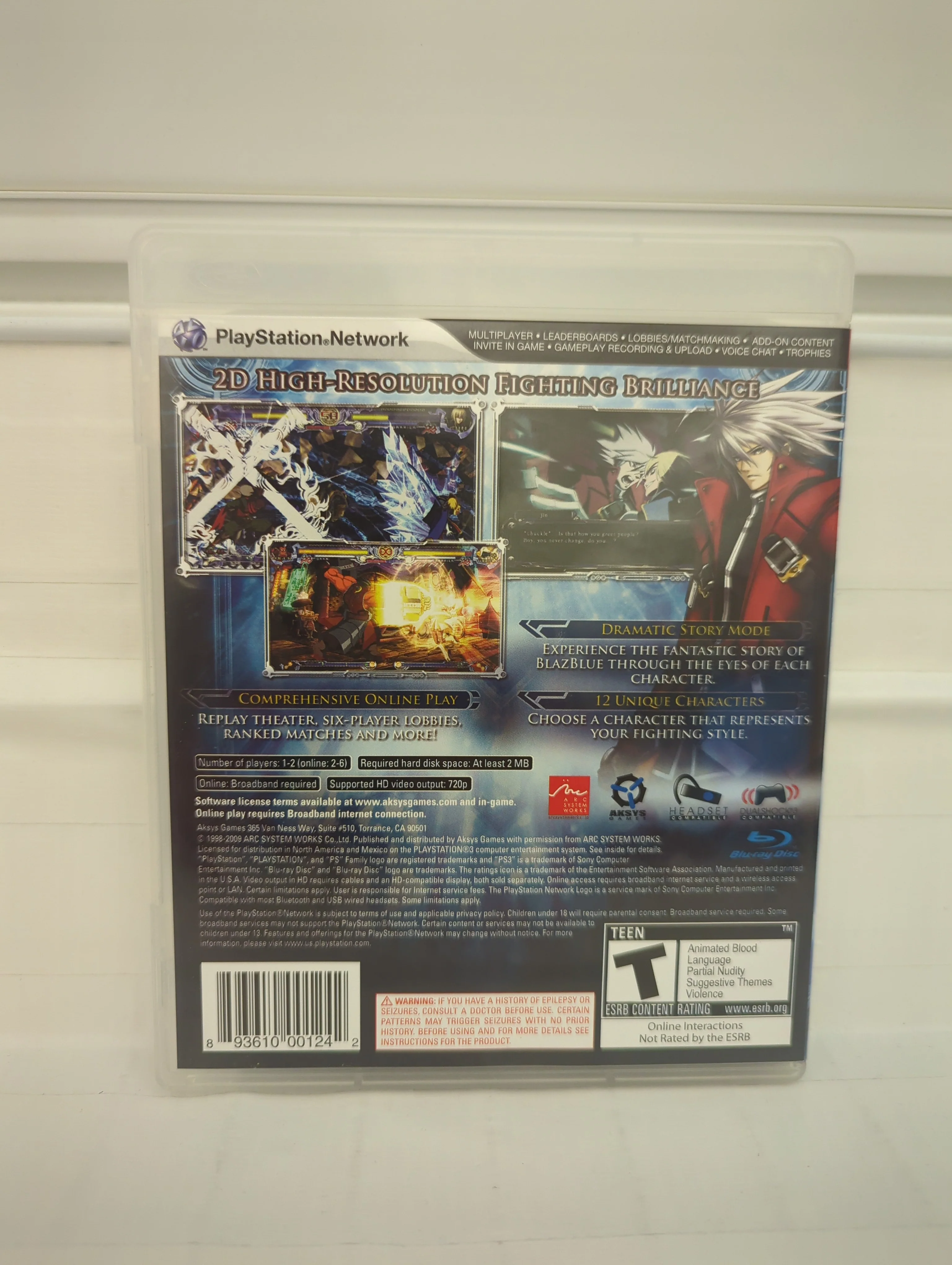 BlazBlue: Calamity Trigger - Playstation 3 - Image 2