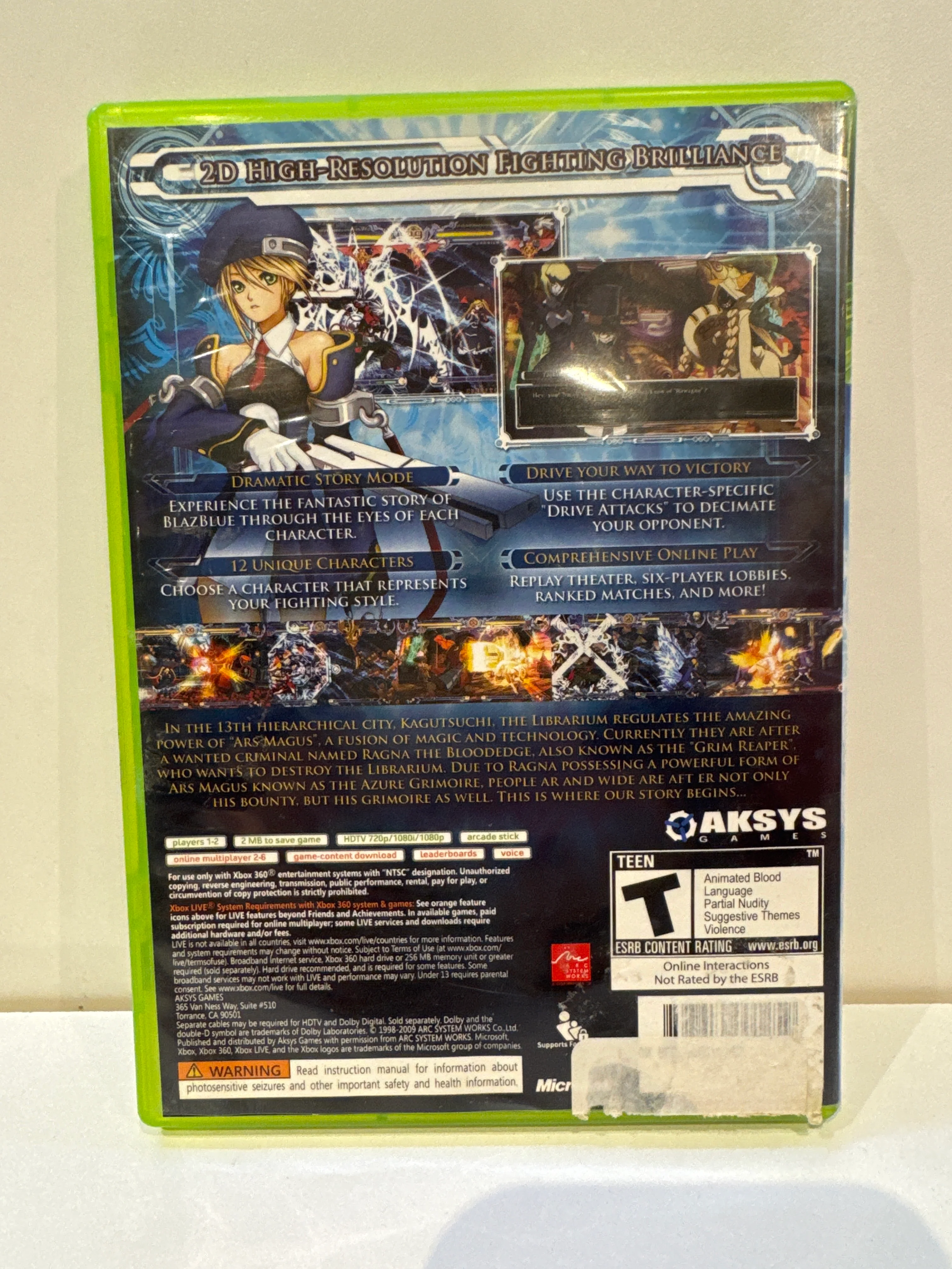 BlazBlue: Calamity Trigger - Xbox 360 - Image 3