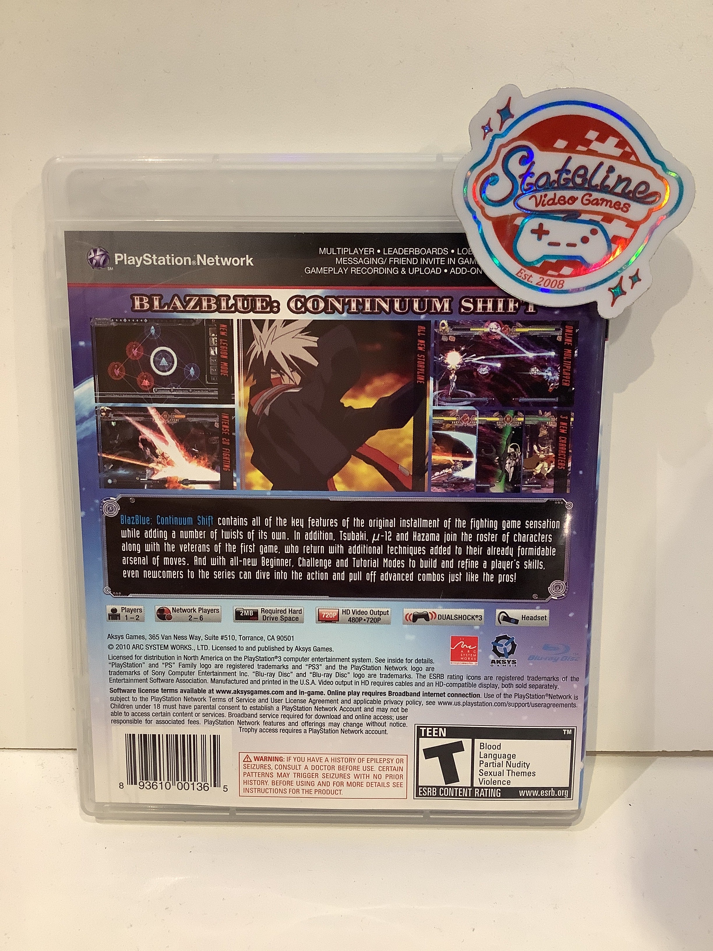 BlazBlue: Continuum Shift - Playstation 3 - Image 2