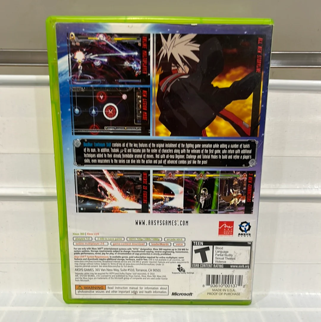 BlazBlue: Continuum Shift - Xbox 360 - Image 2