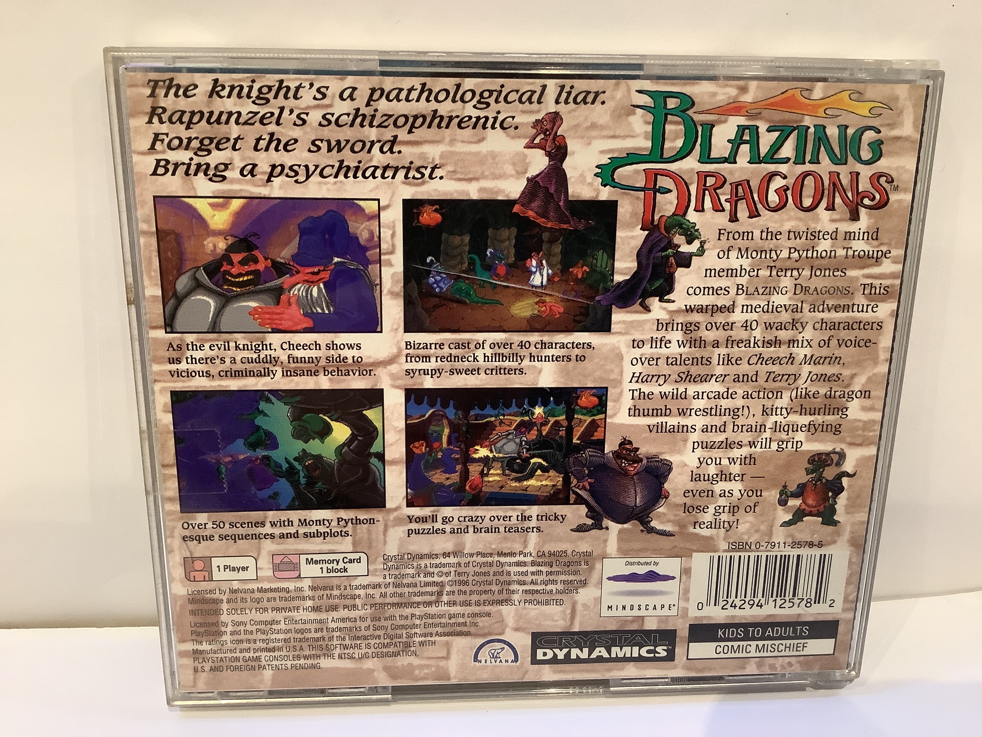 Blazing Dragons - Playstation - Image 2