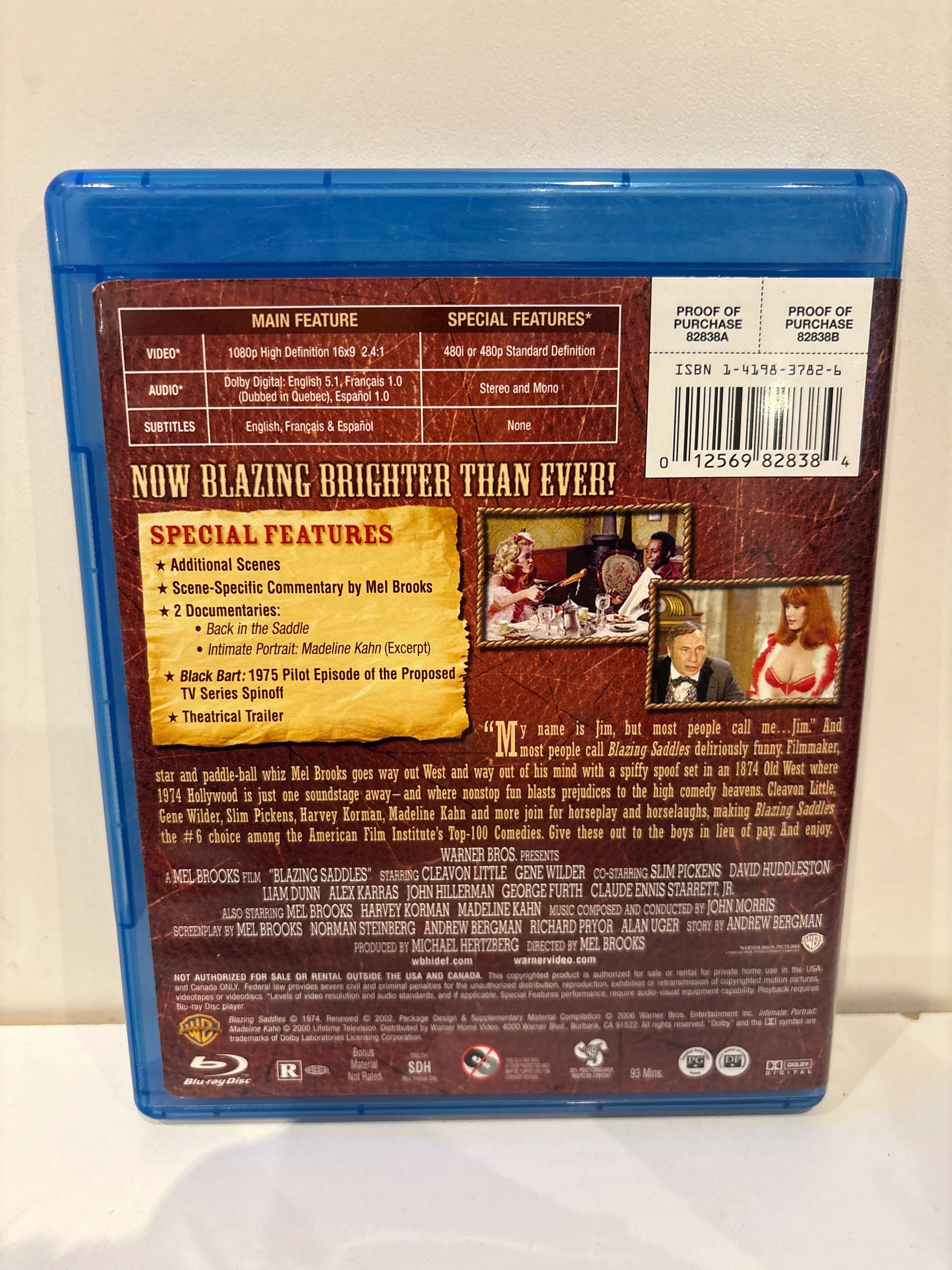 Blazing Saddles - Blu-Ray - Image 2