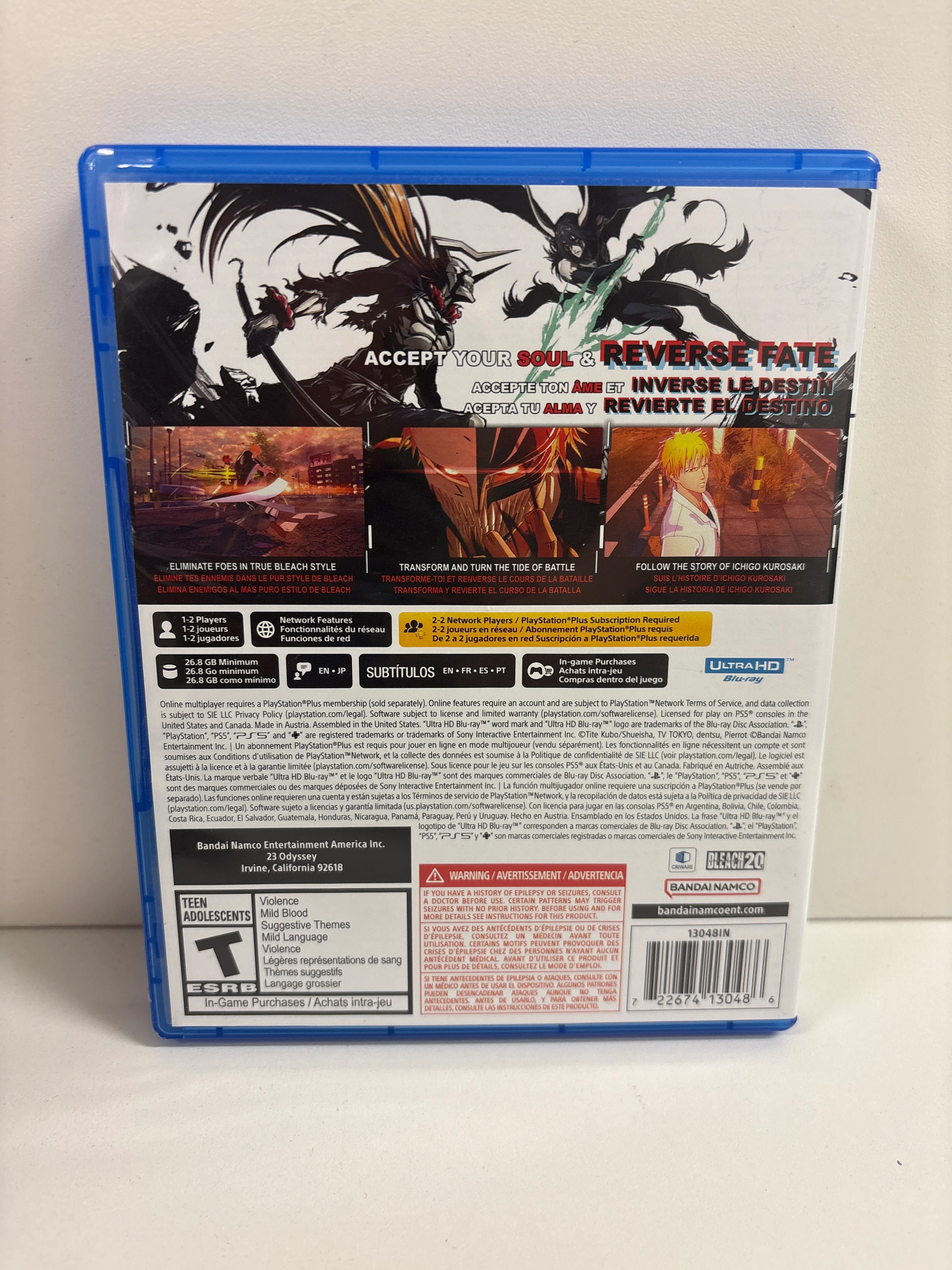 Bleach: Rebirth Of Souls - Playstation 5 - Image 2