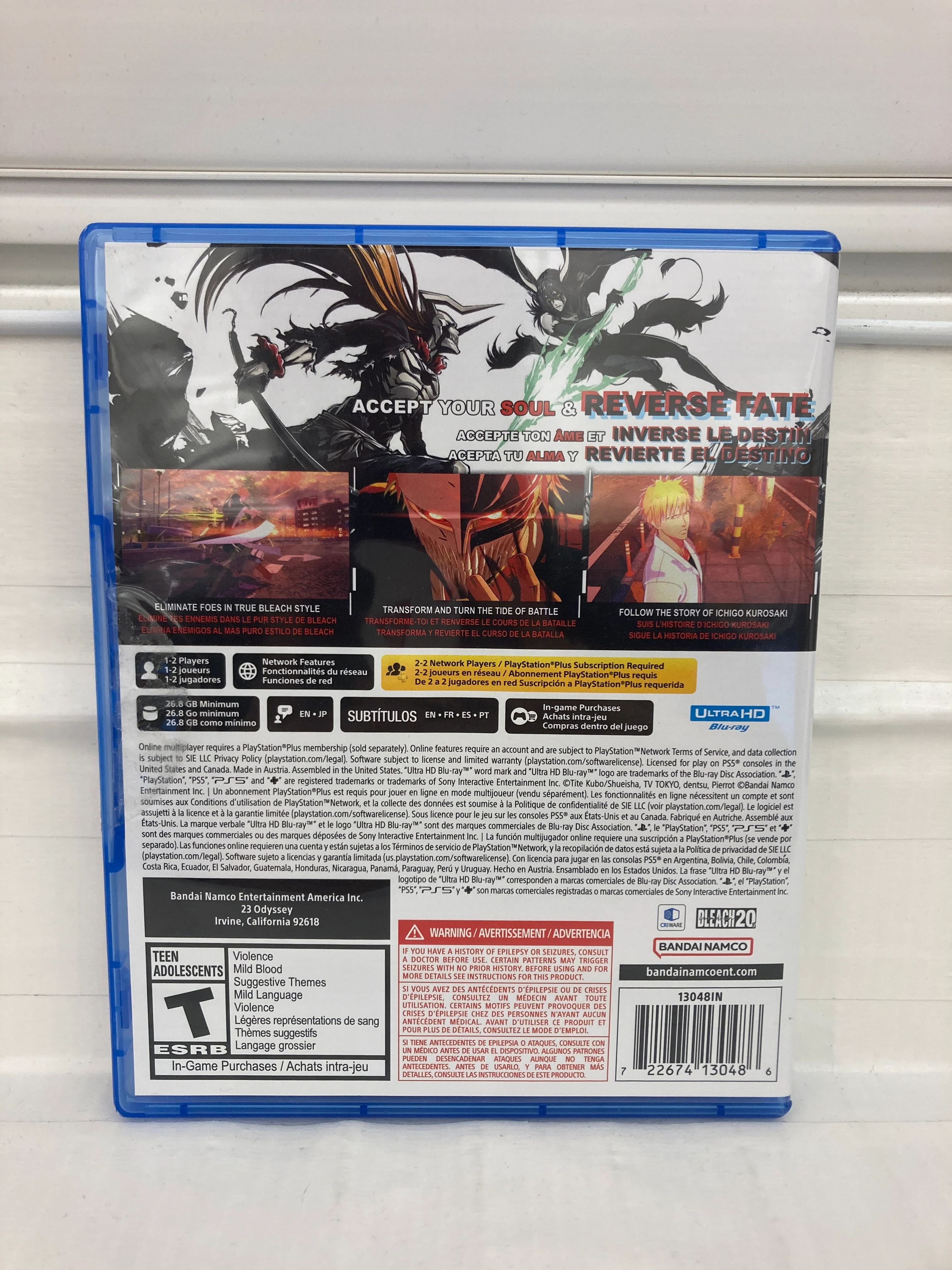 Bleach: Rebirth Of Souls - Playstation 5 - Image 2