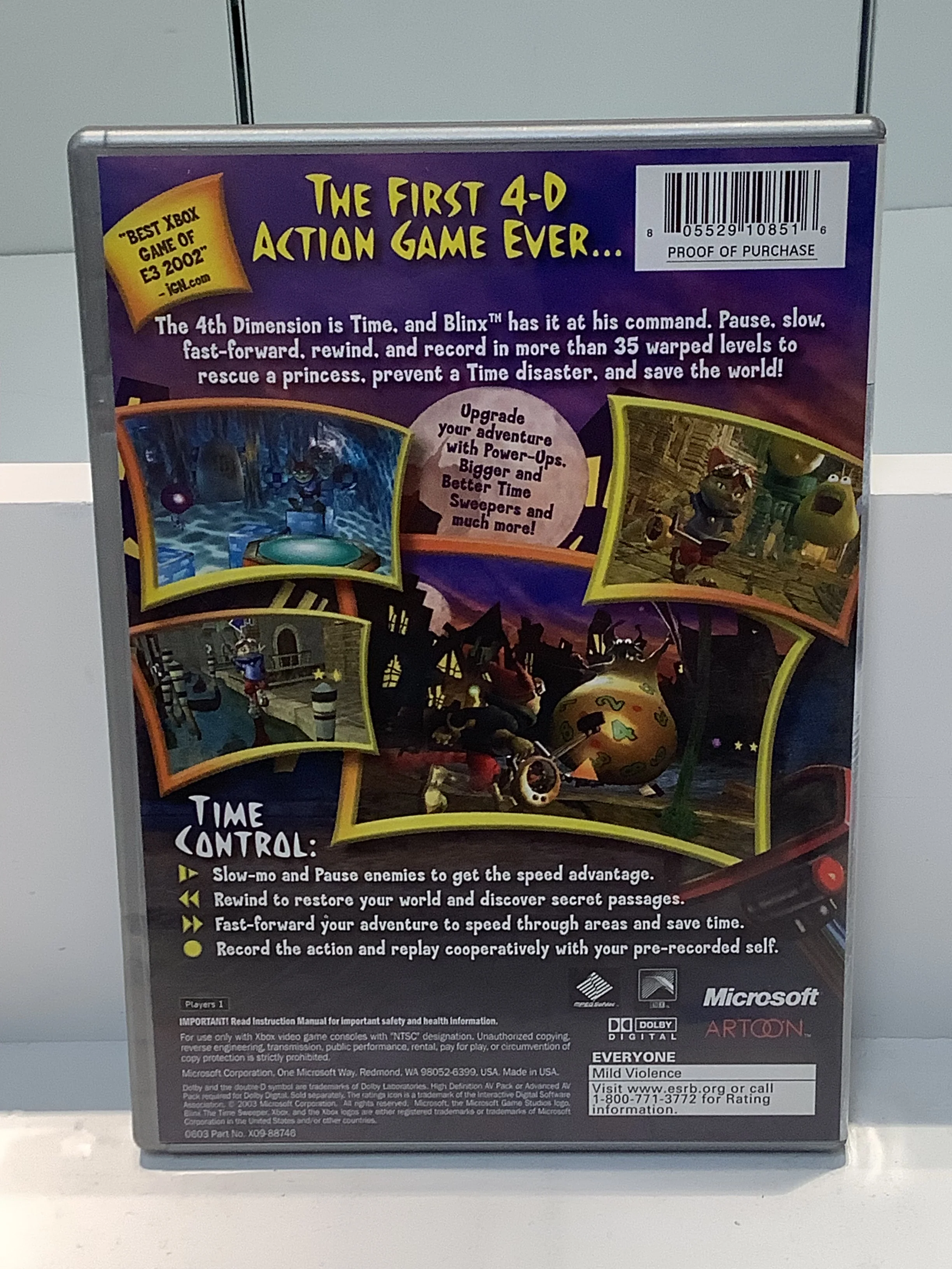 Blinx Time Sweeper [Platinum Hits] - Xbox - Image 2