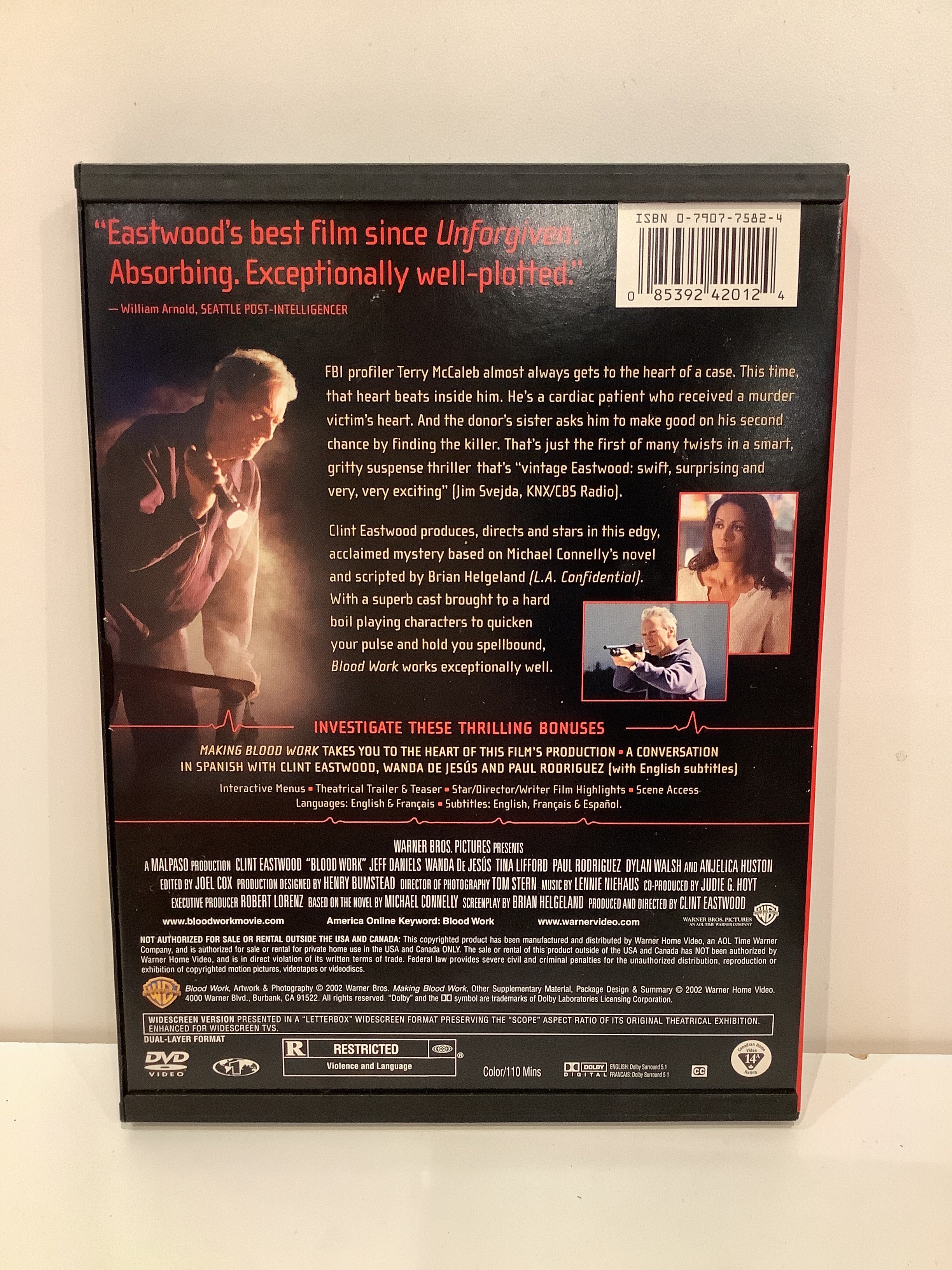 Blood Work - DVD - Image 2