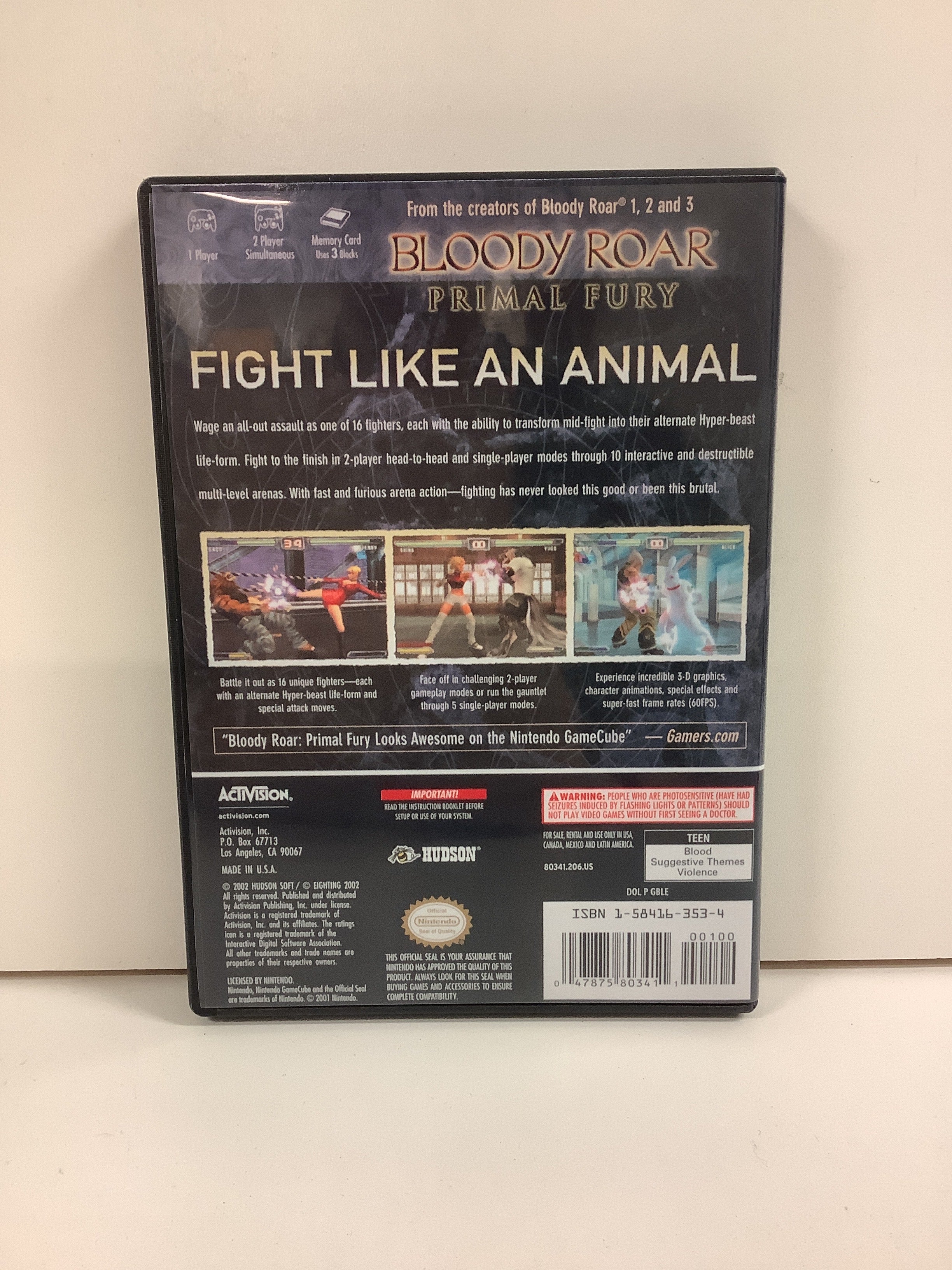 Bloody Roar Primal Fury - Gamecube - Image 2