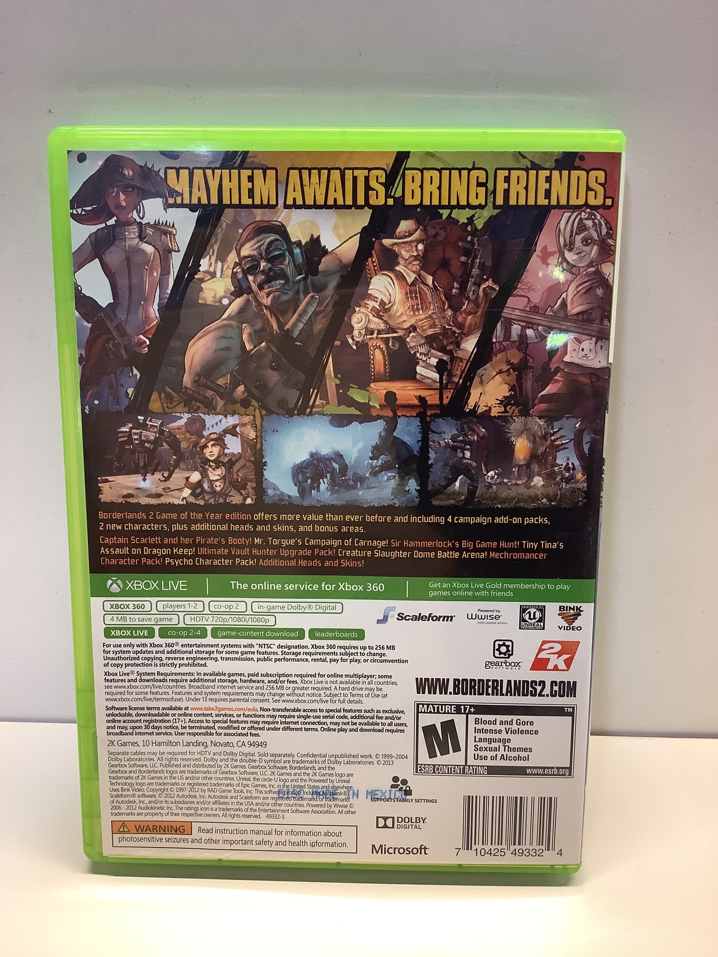 Borderlands 2 [Game of the Year] - Xbox 360 - Image 2