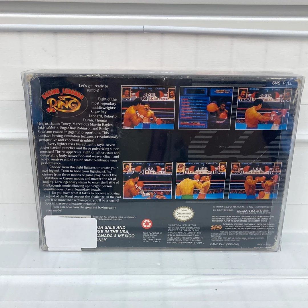 Boxing Legends Of The Ring - Super Nintendo - Image 3