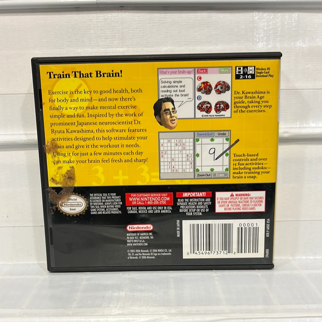 Brain Age - Nintendo DS - Image 2