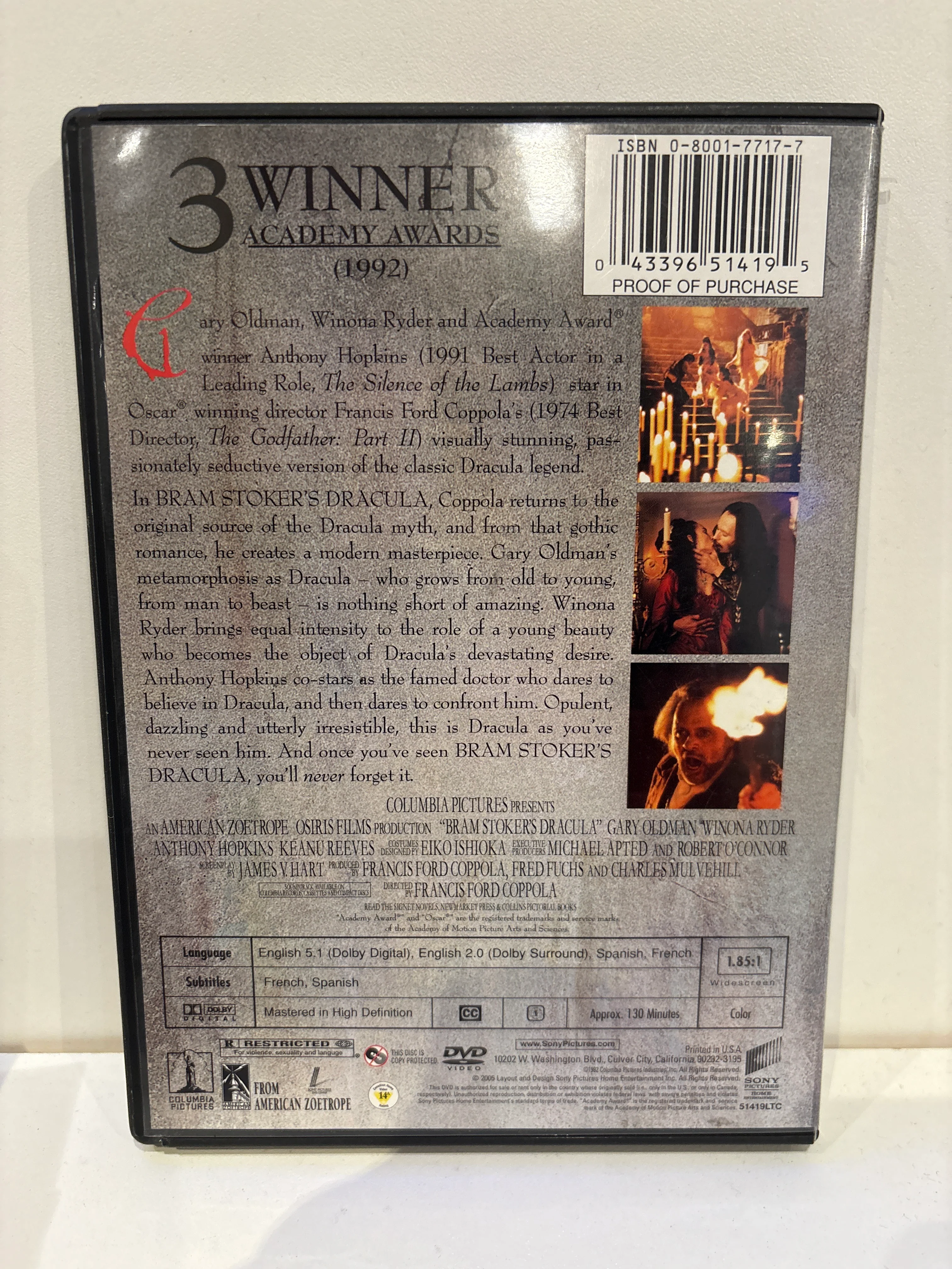 Bram Stoker's Dracula - DVD - Image 2