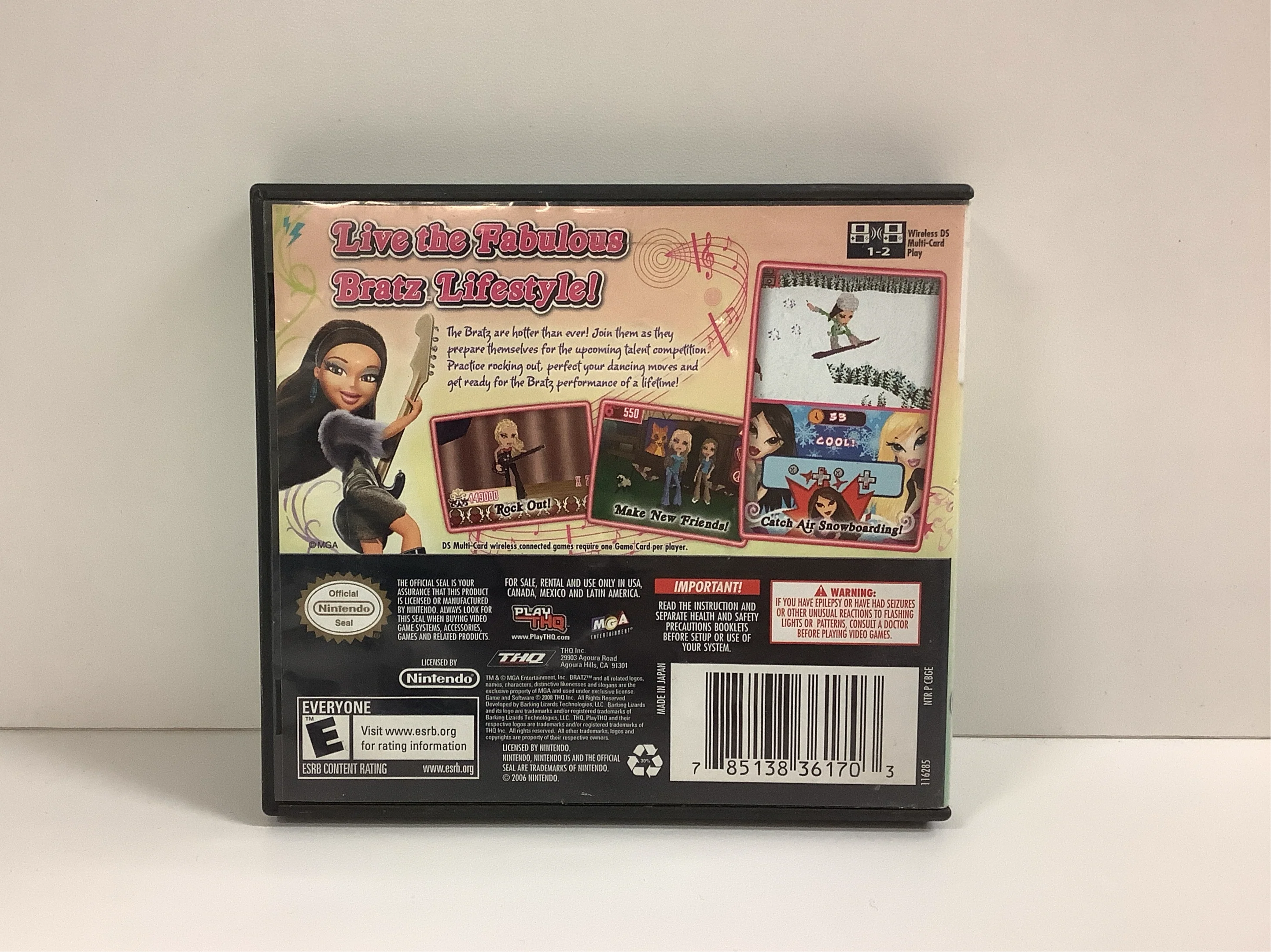 Bratz Girlz Really Rock! - Nintendo DS - Image 2
