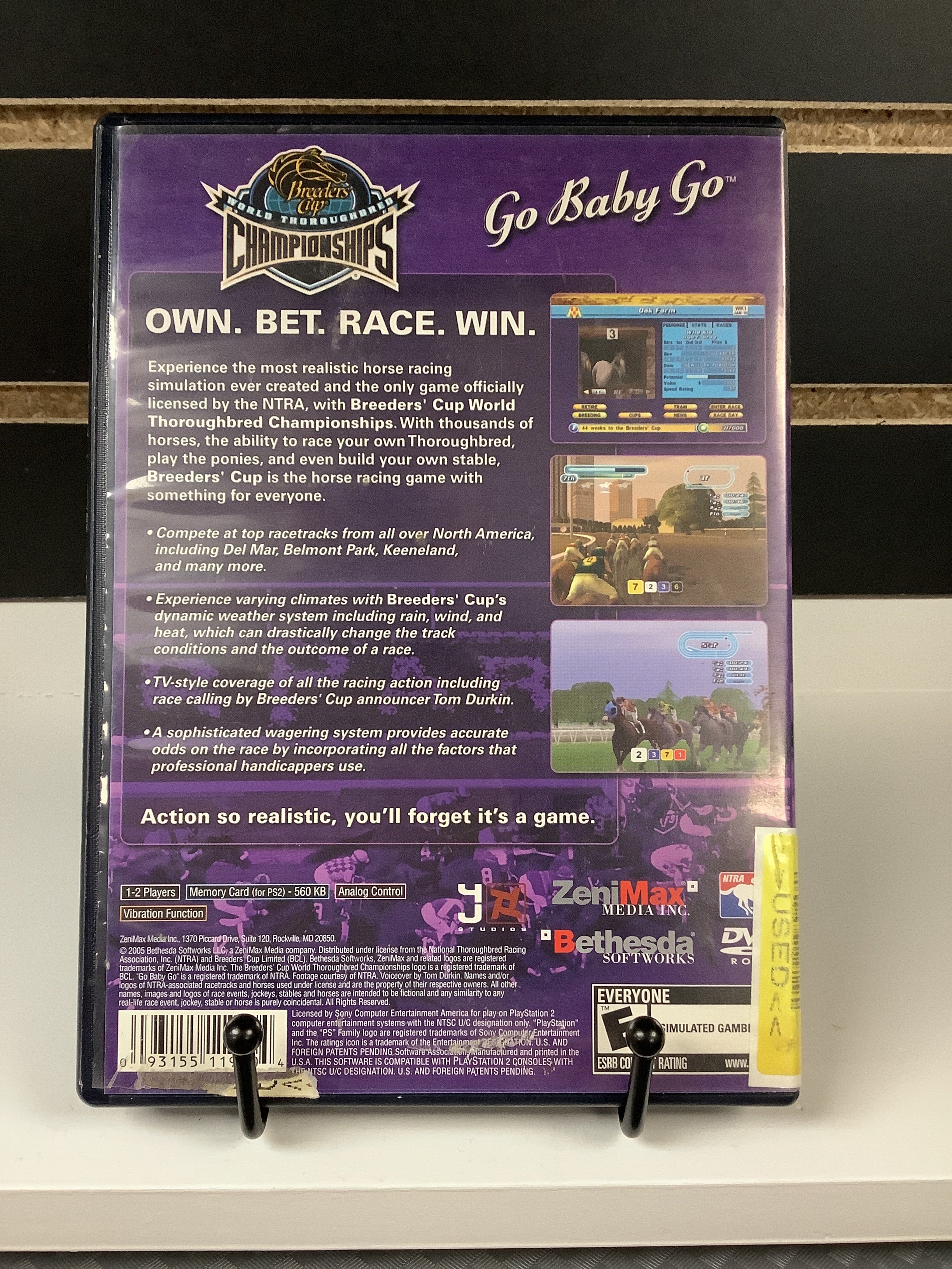 Breeders' Cup World Thoroughbred Championships - Playstation 2 - Image 2