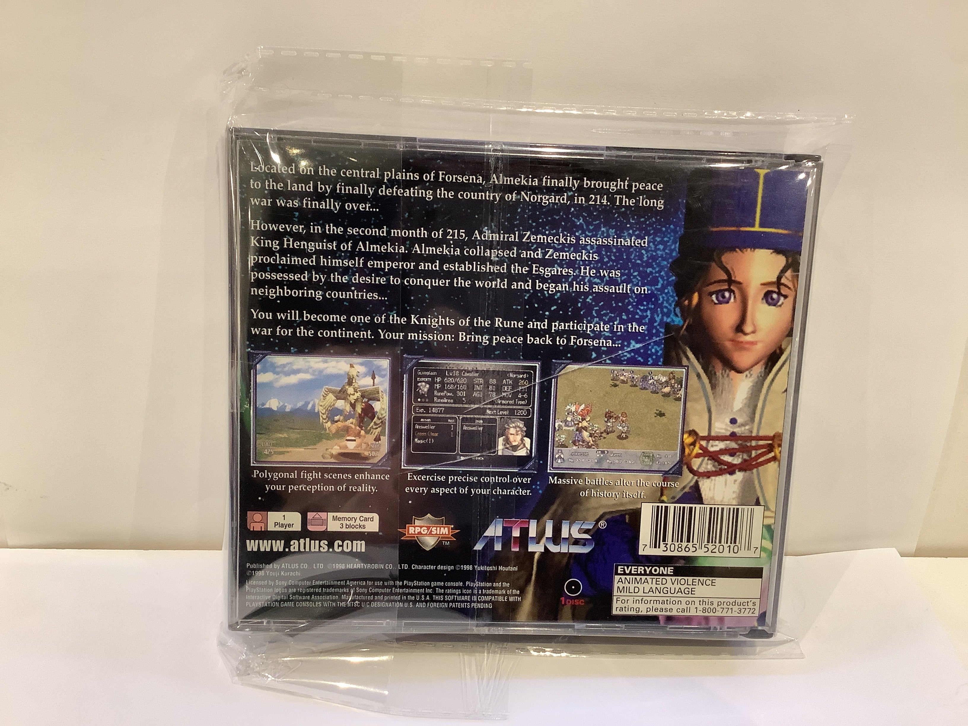 Brigandine: The Legend of Forsena - Playstation - Image 2