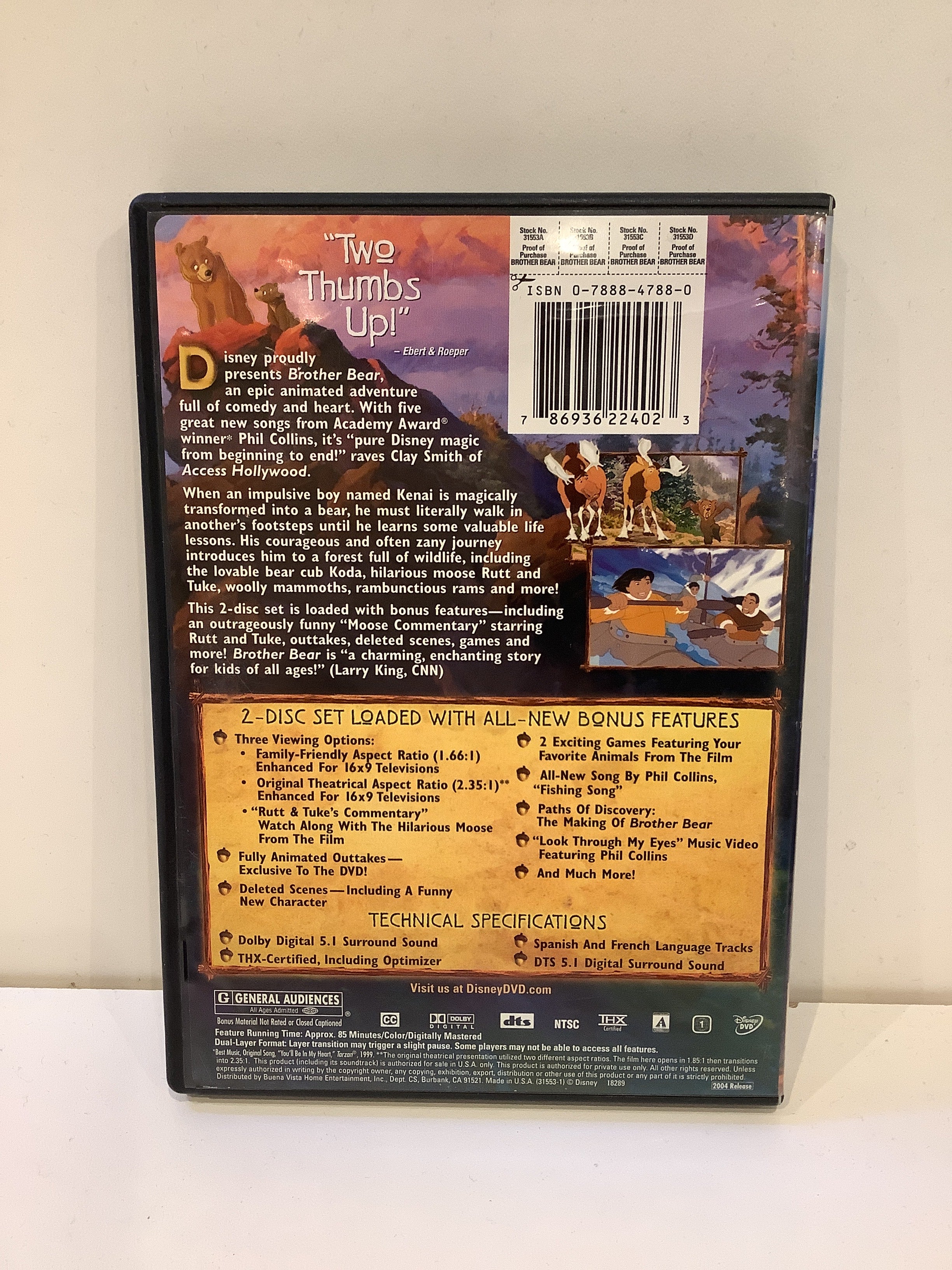 Brother Bear - DVD - Image 2