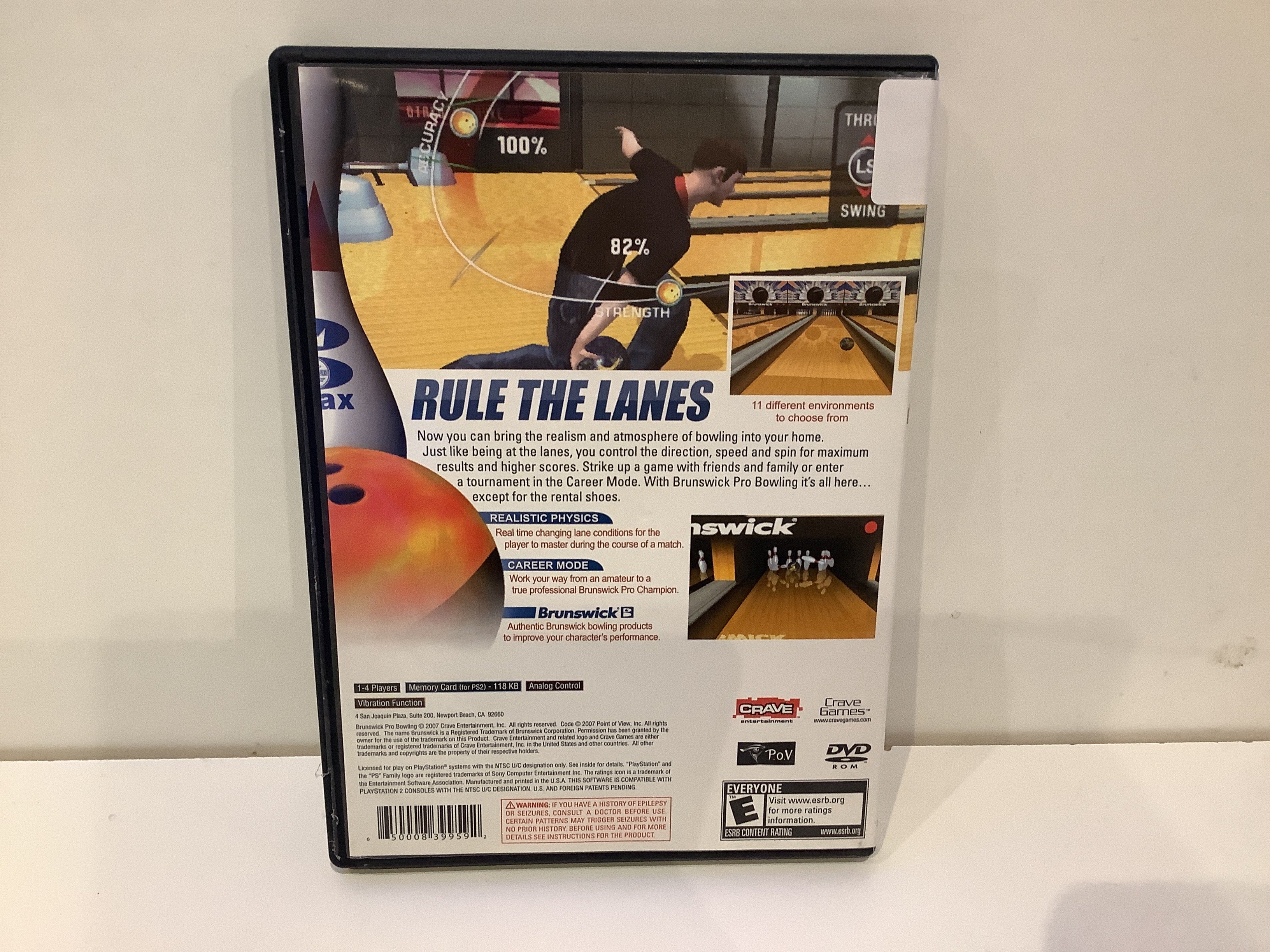 Brunswick Pro Bowling - Playstation 2 - Image 2