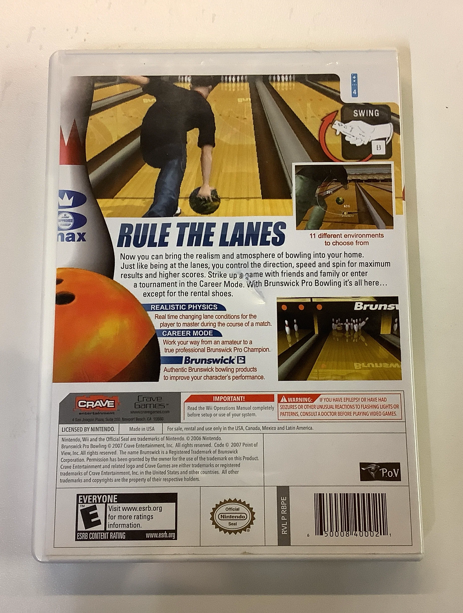 Brunswick Pro Bowling - Wii - Image 2