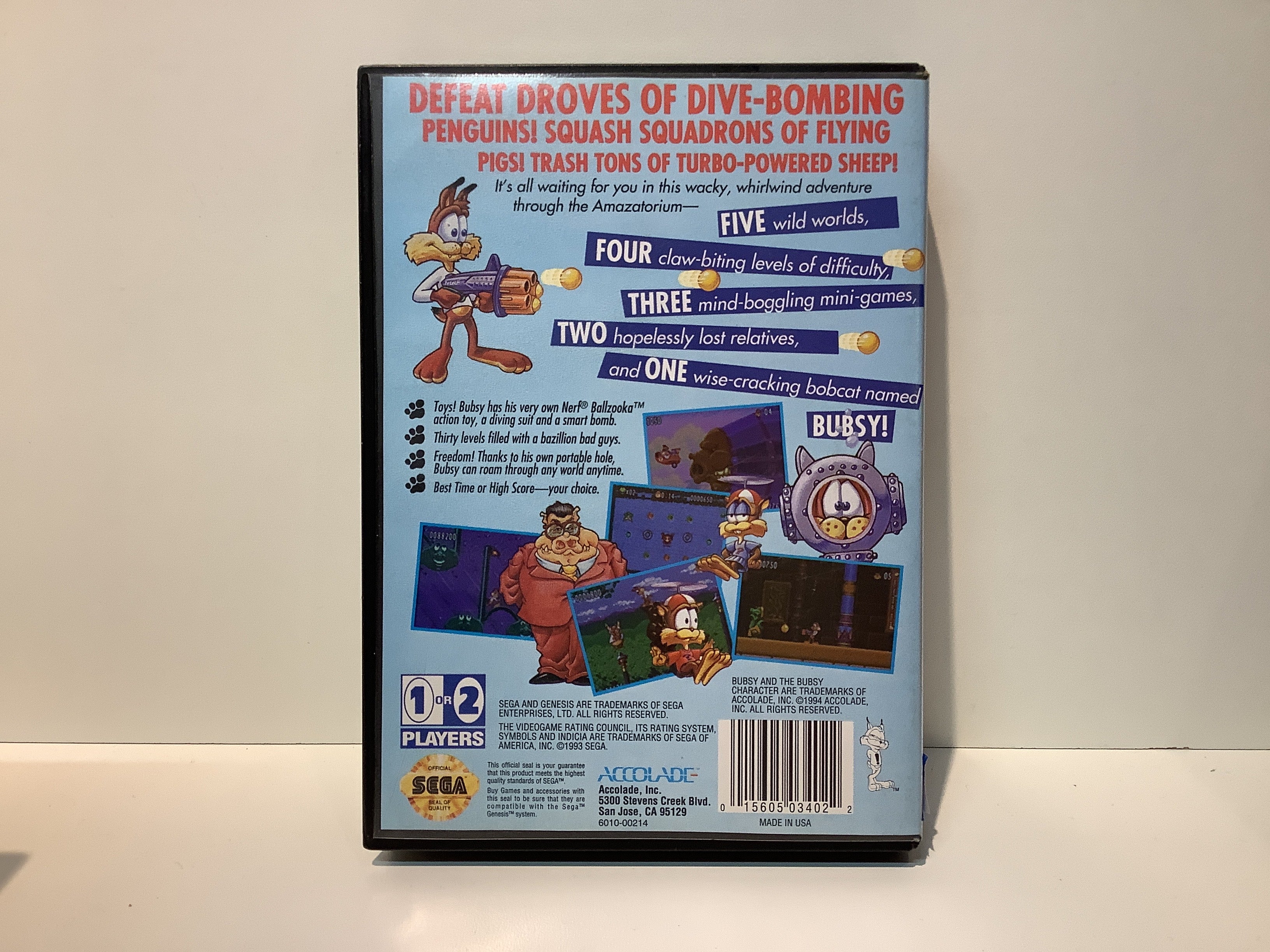 Bubsy II - Sega Genesis - Image 2