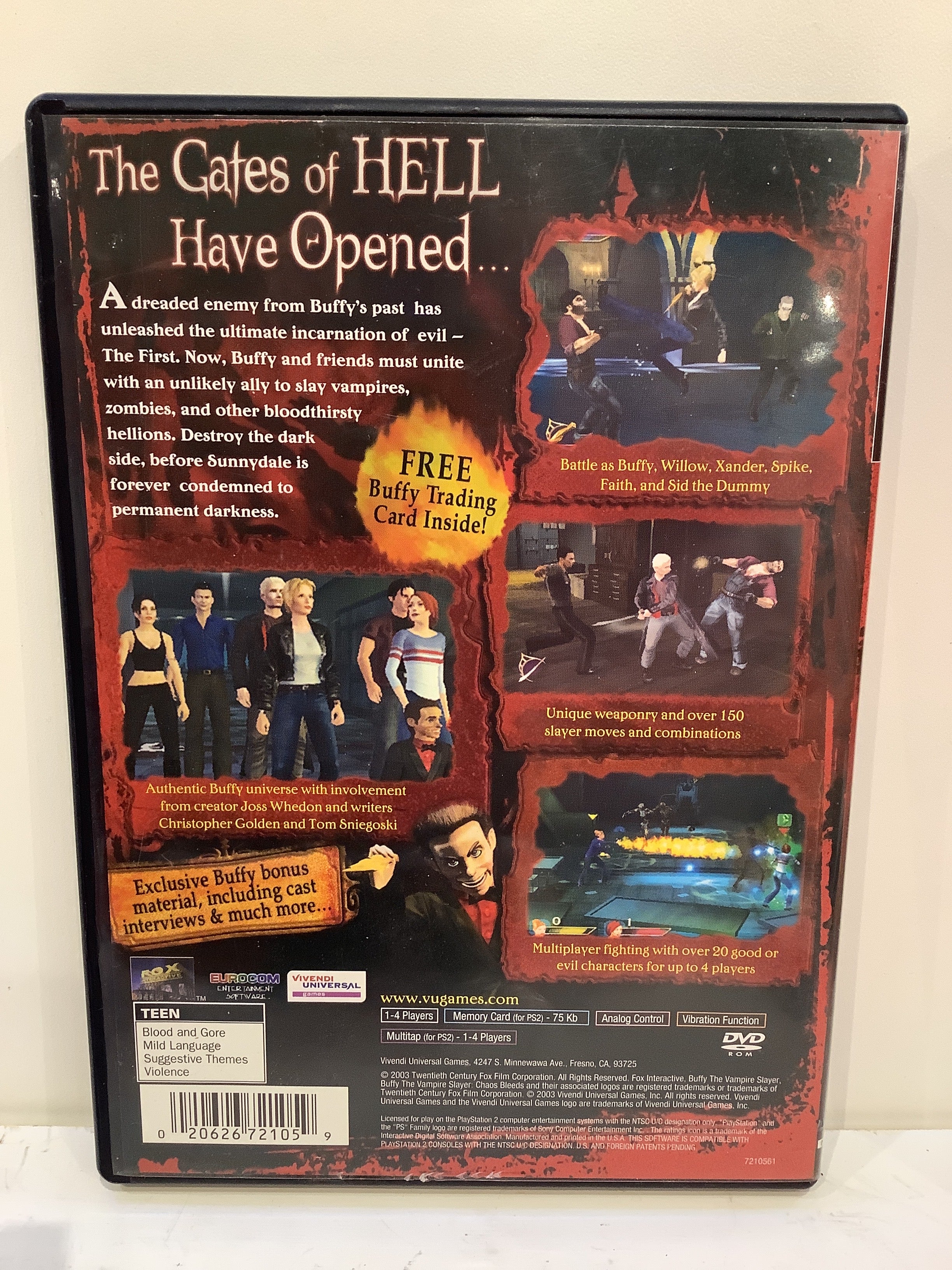 Buffy the Vampire Slayer Chaos Bleeds - Playstation 2 - Image 2